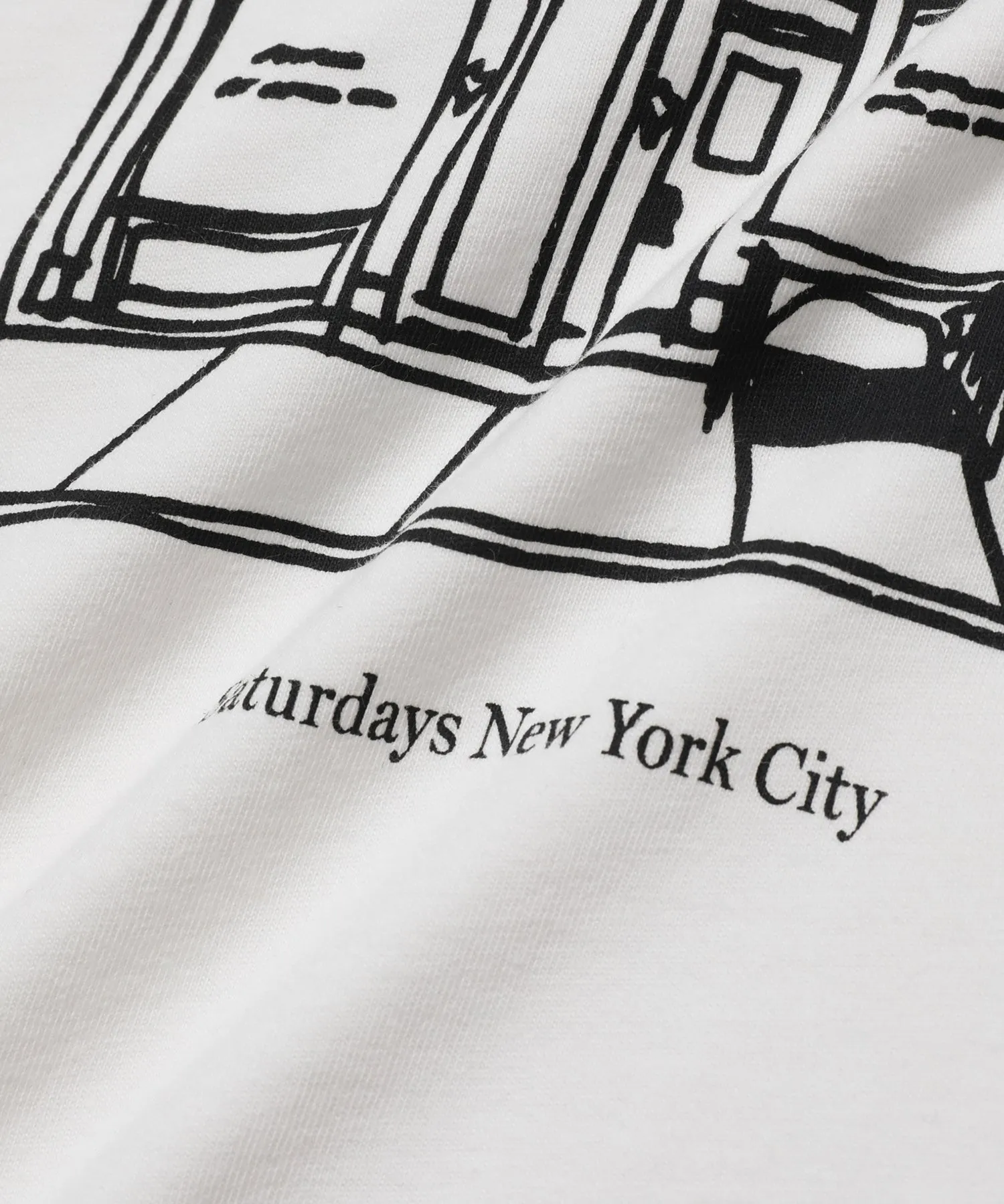 Cafe Standard LS Tee sold by Saturdays New York City product image thumbnail 5