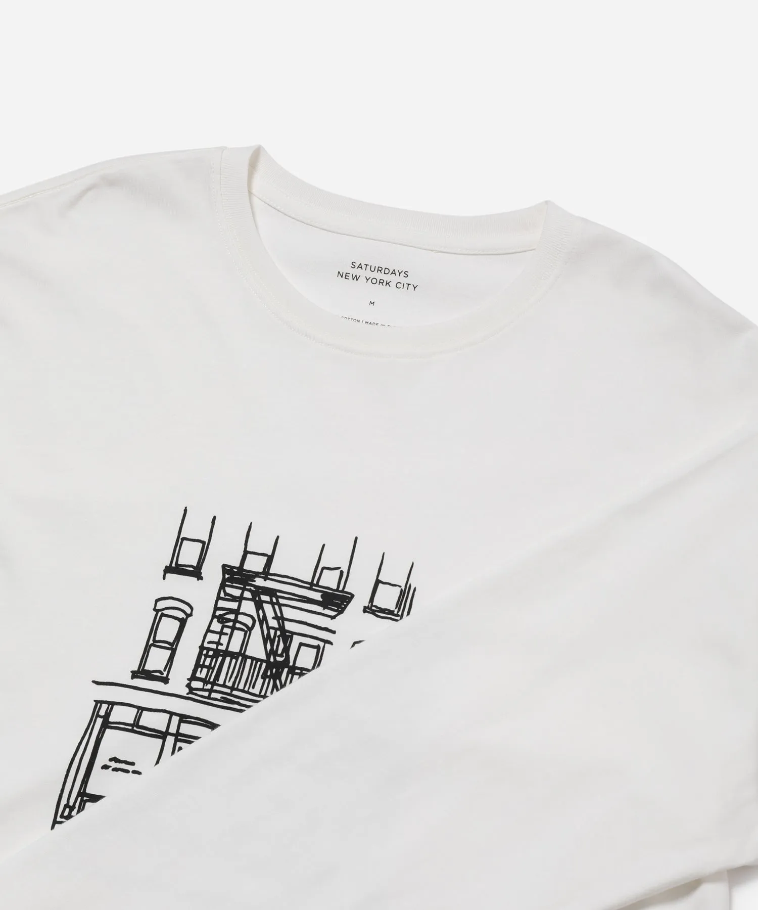 Cafe Standard LS Tee sold by Saturdays New York City product image thumbnail 4