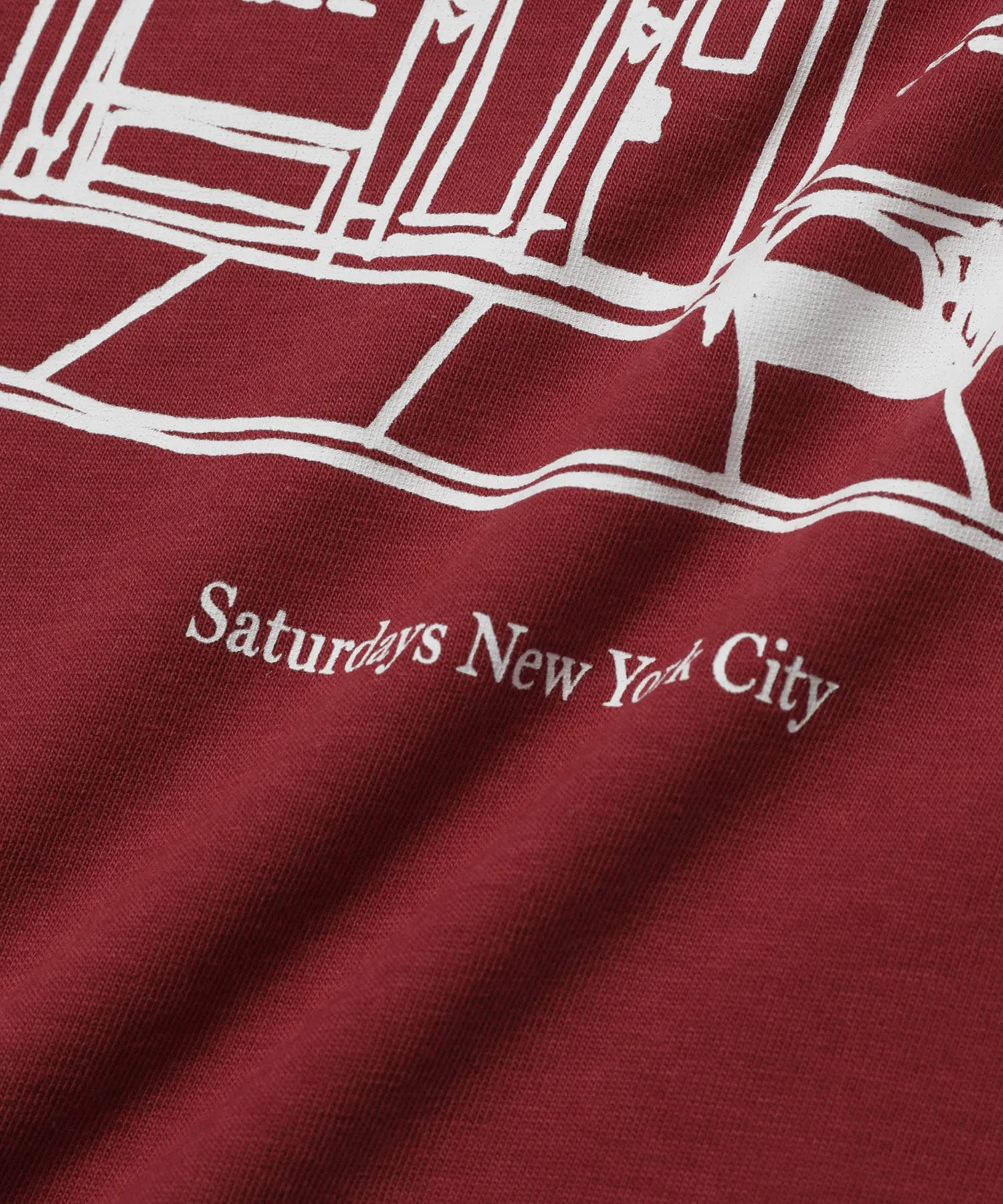 Cafe Standard LS Tee sold by Saturdays New York City product image thumbnail 3