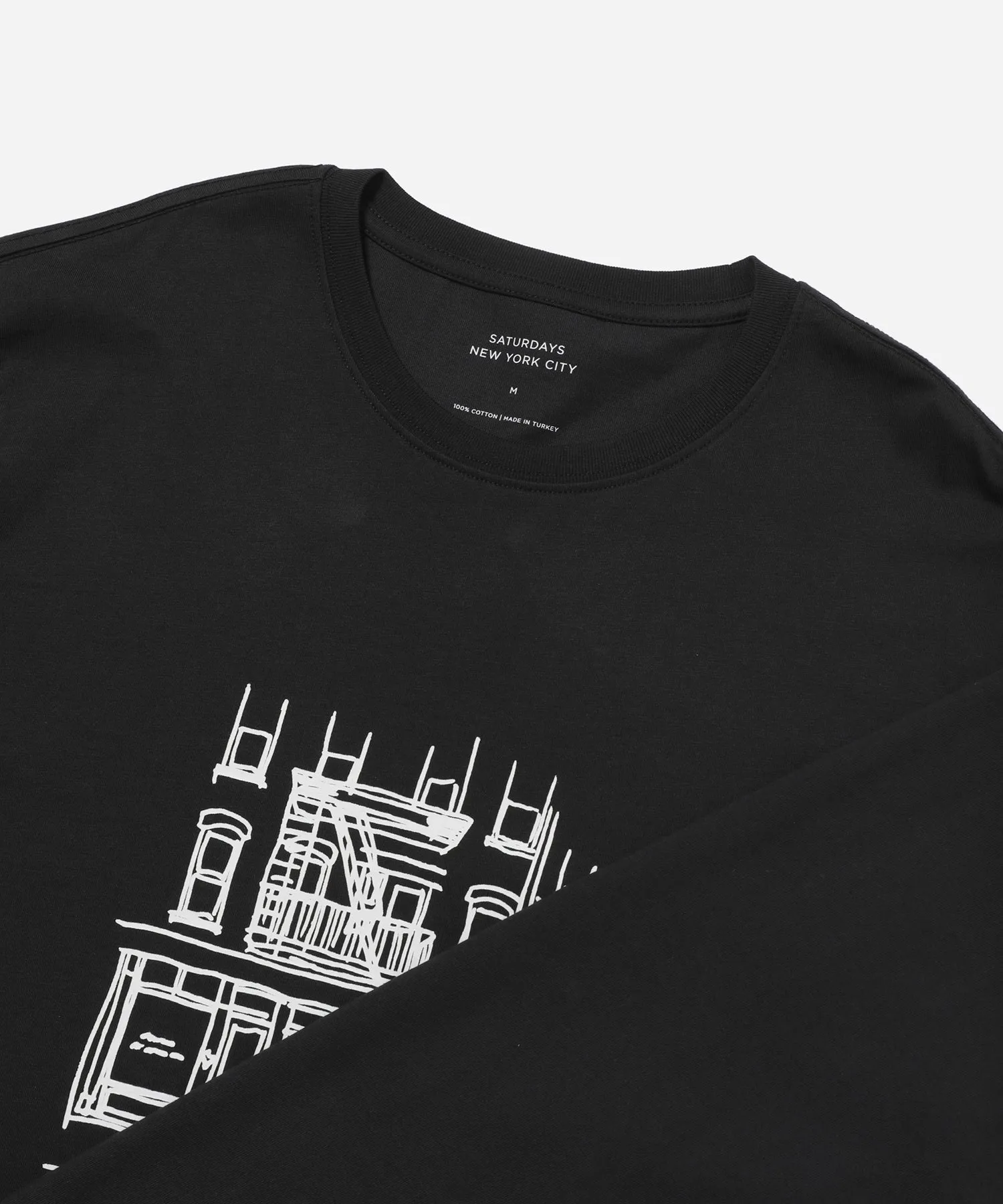 Cafe Standard LS Tee sold by Saturdays New York City product image thumbnail 4