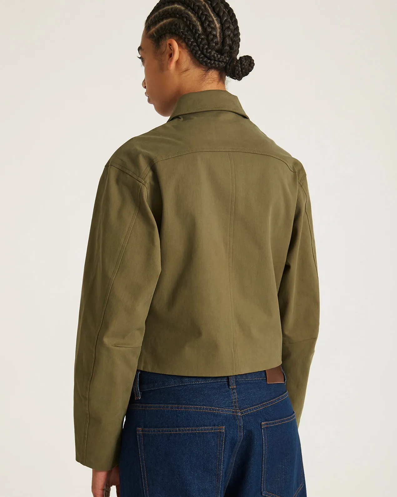 Jiao Sanded Twill Jacket sold by Saturdays New York City product image thumbnail 4