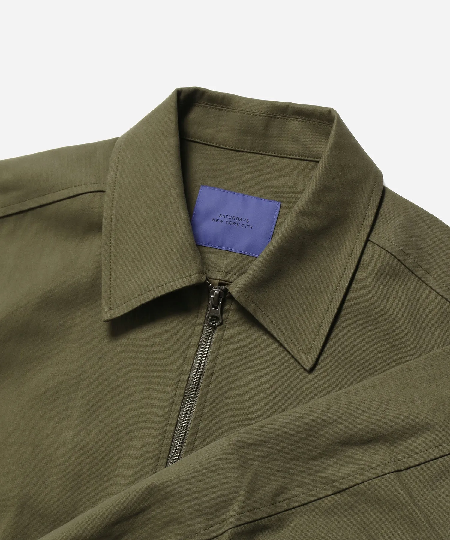 Jiao Sanded Twill Jacket sold by Saturdays New York City product image thumbnail 5