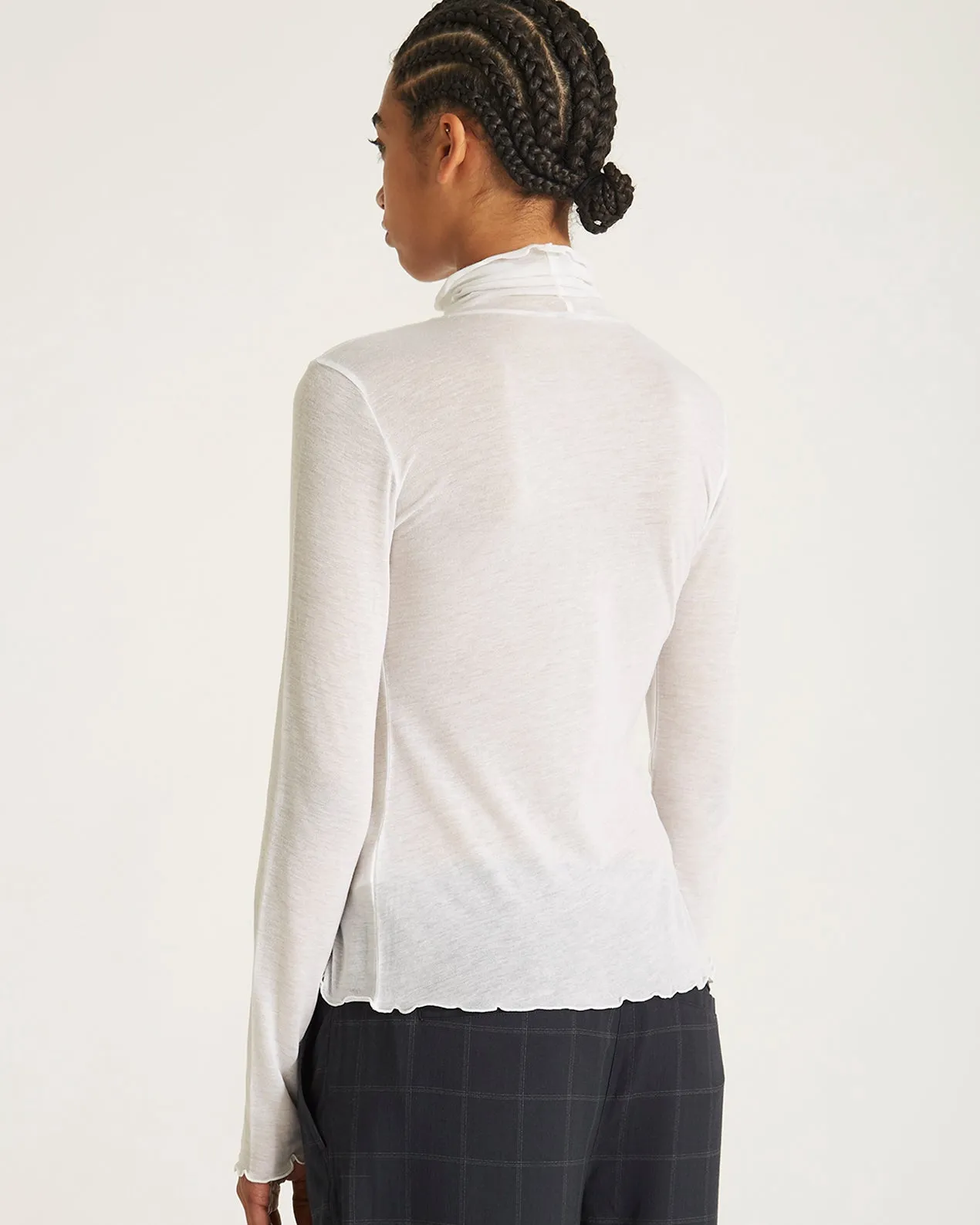 Sofia Lightweight Turtleneck Top sold by Saturdays New York City product image thumbnail 4
