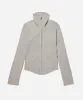 Leah Cashmere Zip Sweater sold by Saturdays New York City