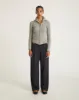 Leah Cashmere Zip Sweater sold by Saturdays New York City