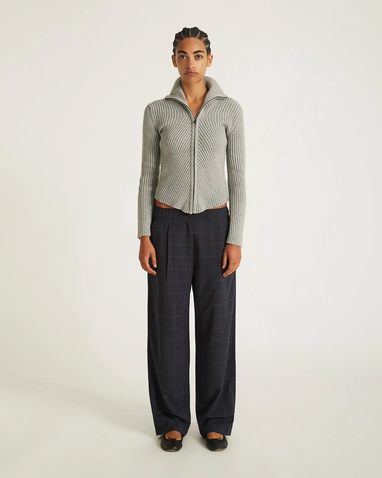 Leah Cashmere Zip Sweater sold by Saturdays New York City product image thumbnail 2
