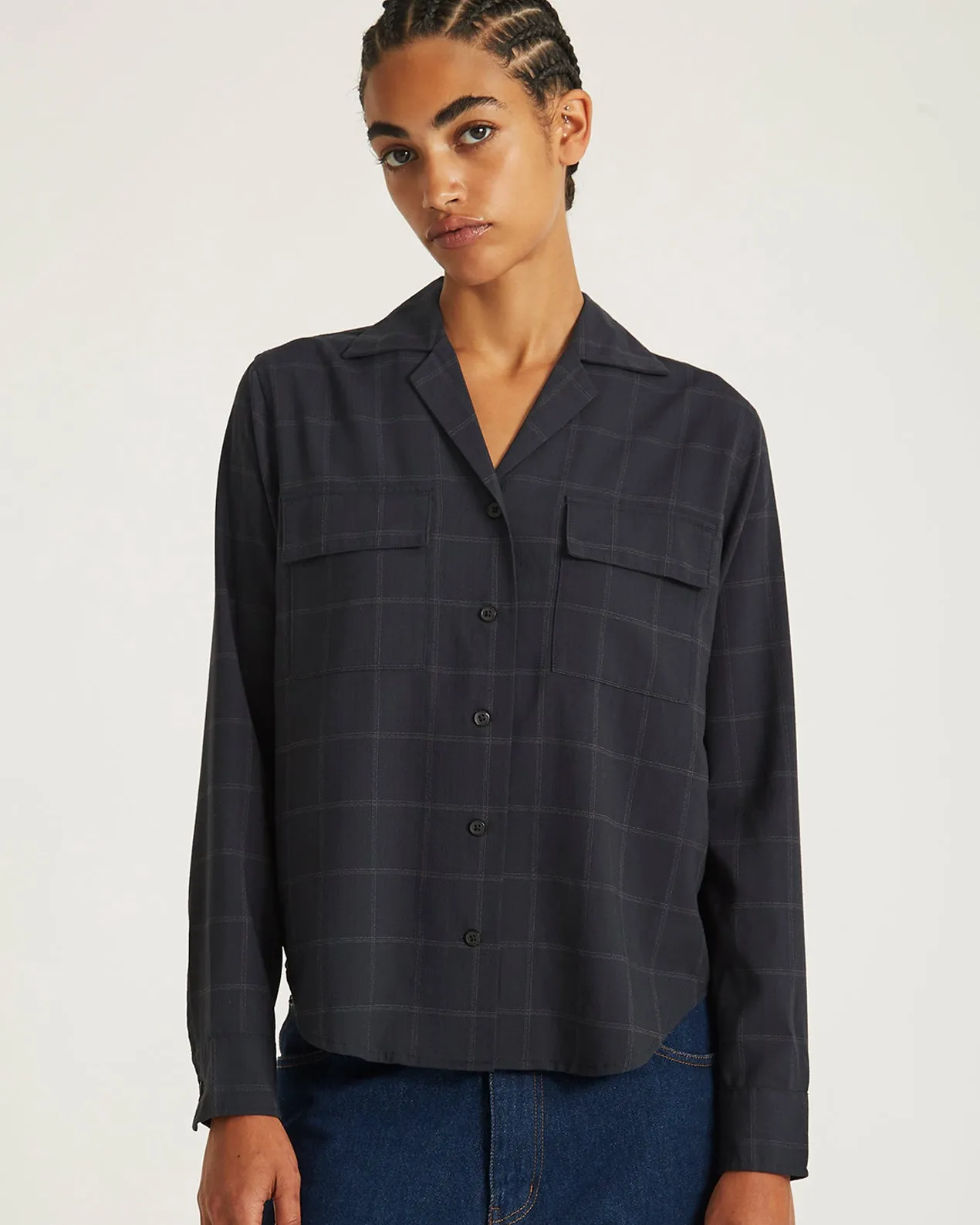 Lomedico Gabardine LS Shirt sold by Saturdays New York City product image thumbnail 3