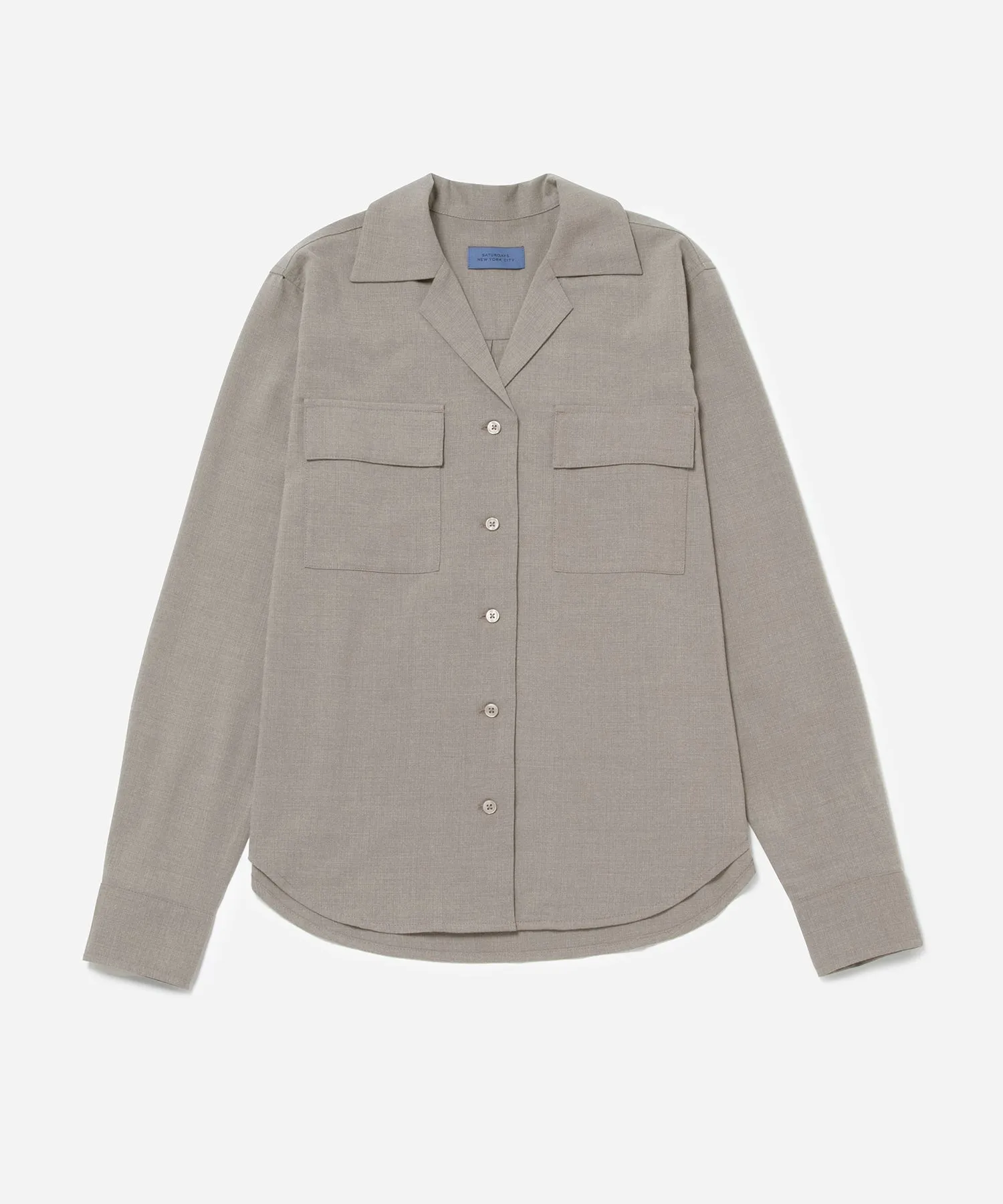 Lomedico Gabardine LS Shirt sold by Saturdays New York City