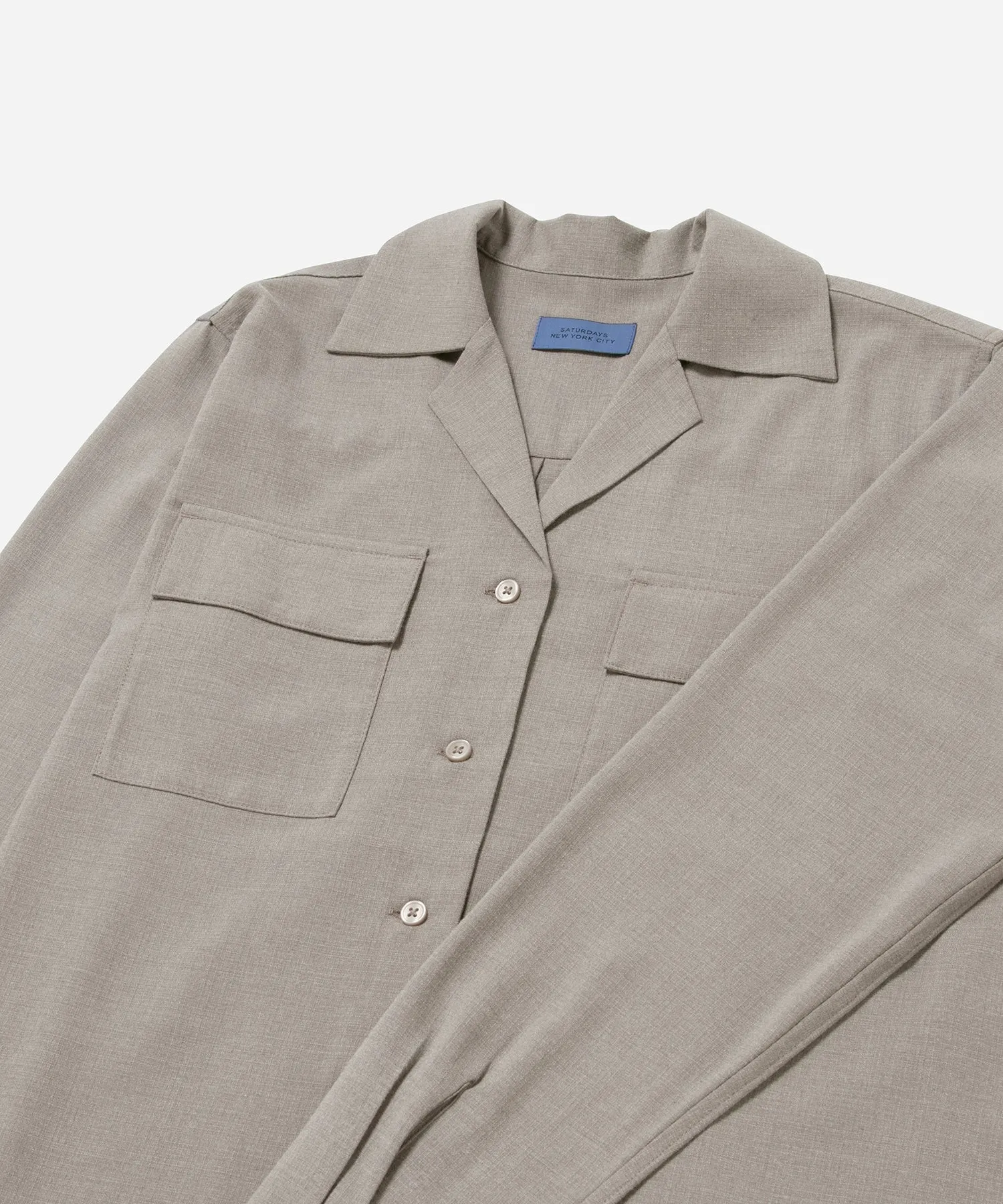 Lomedico Gabardine LS Shirt sold by Saturdays New York City product image thumbnail 5