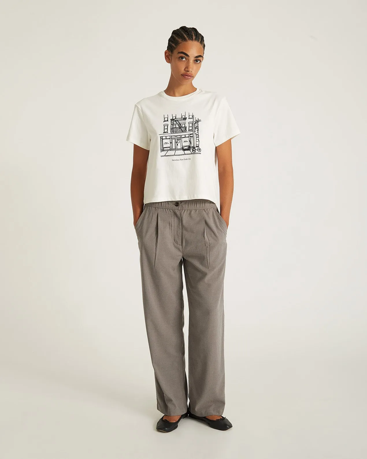 Palmetto Gabardine Pant sold by Saturdays New York City product image thumbnail 3