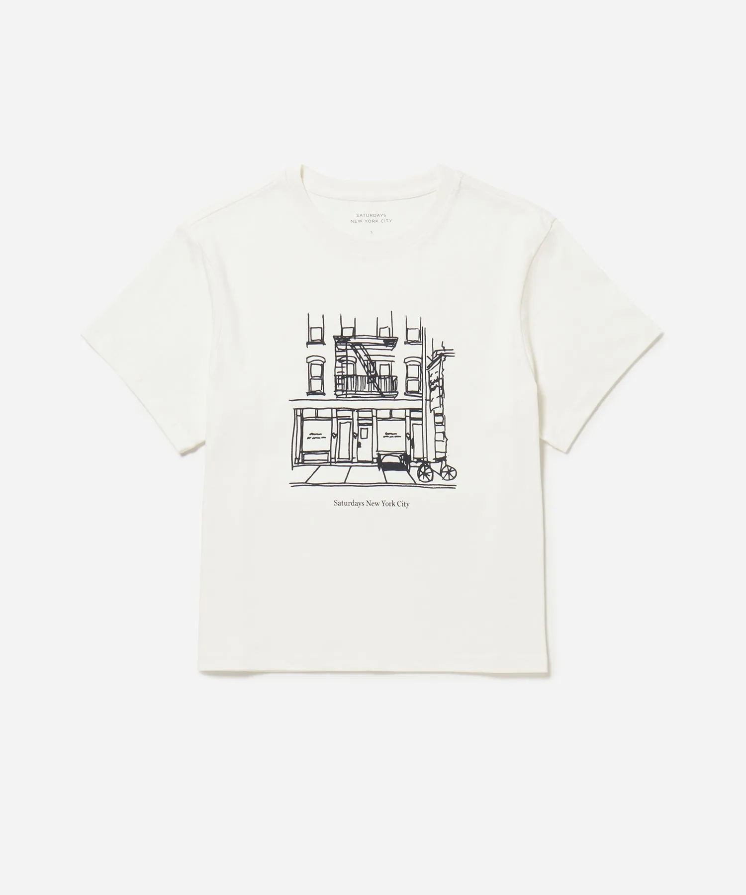 Cafe Standard SS Tee sold by Saturdays New York City