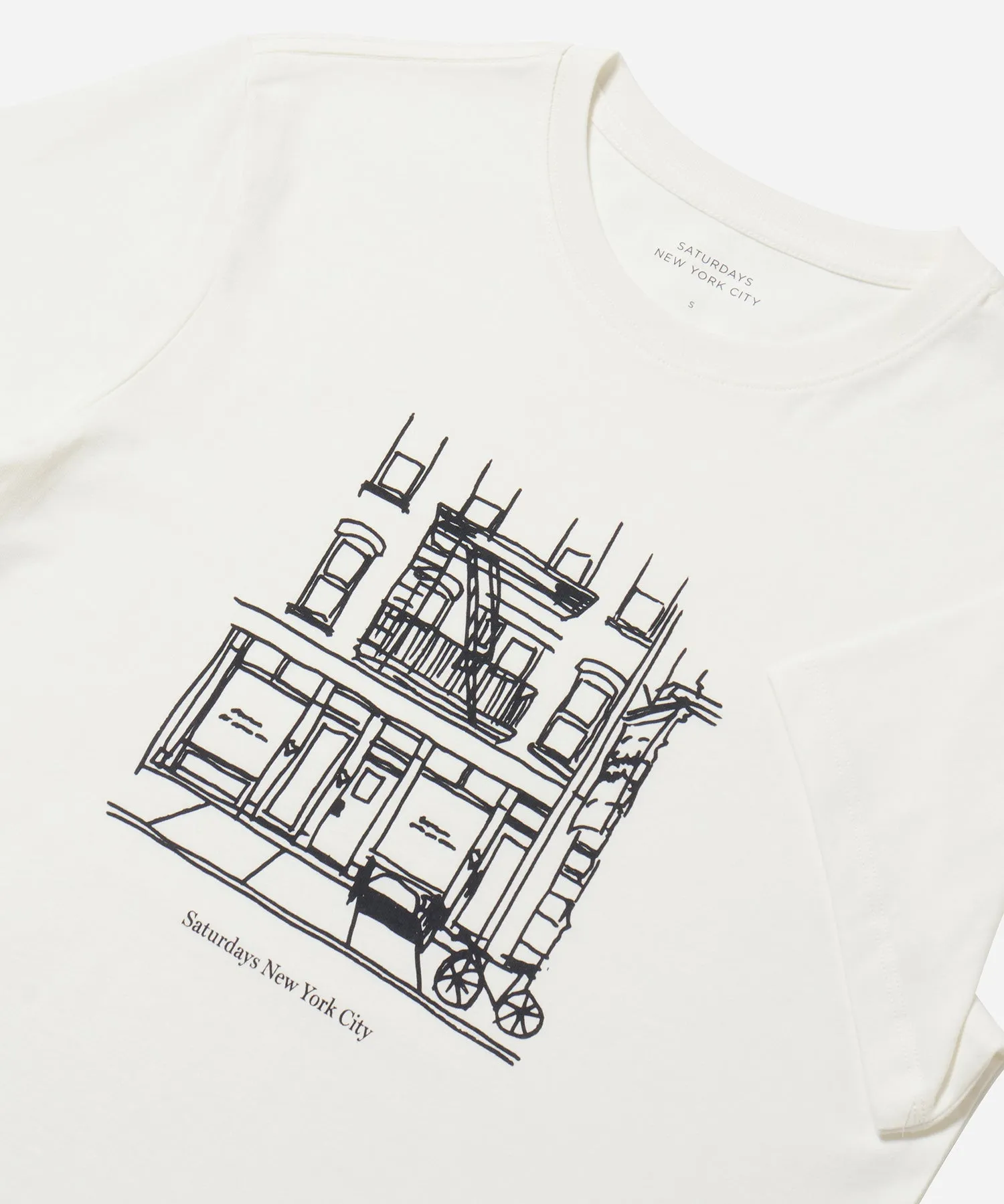 Cafe Standard SS Tee sold by Saturdays New York City product image thumbnail 4
