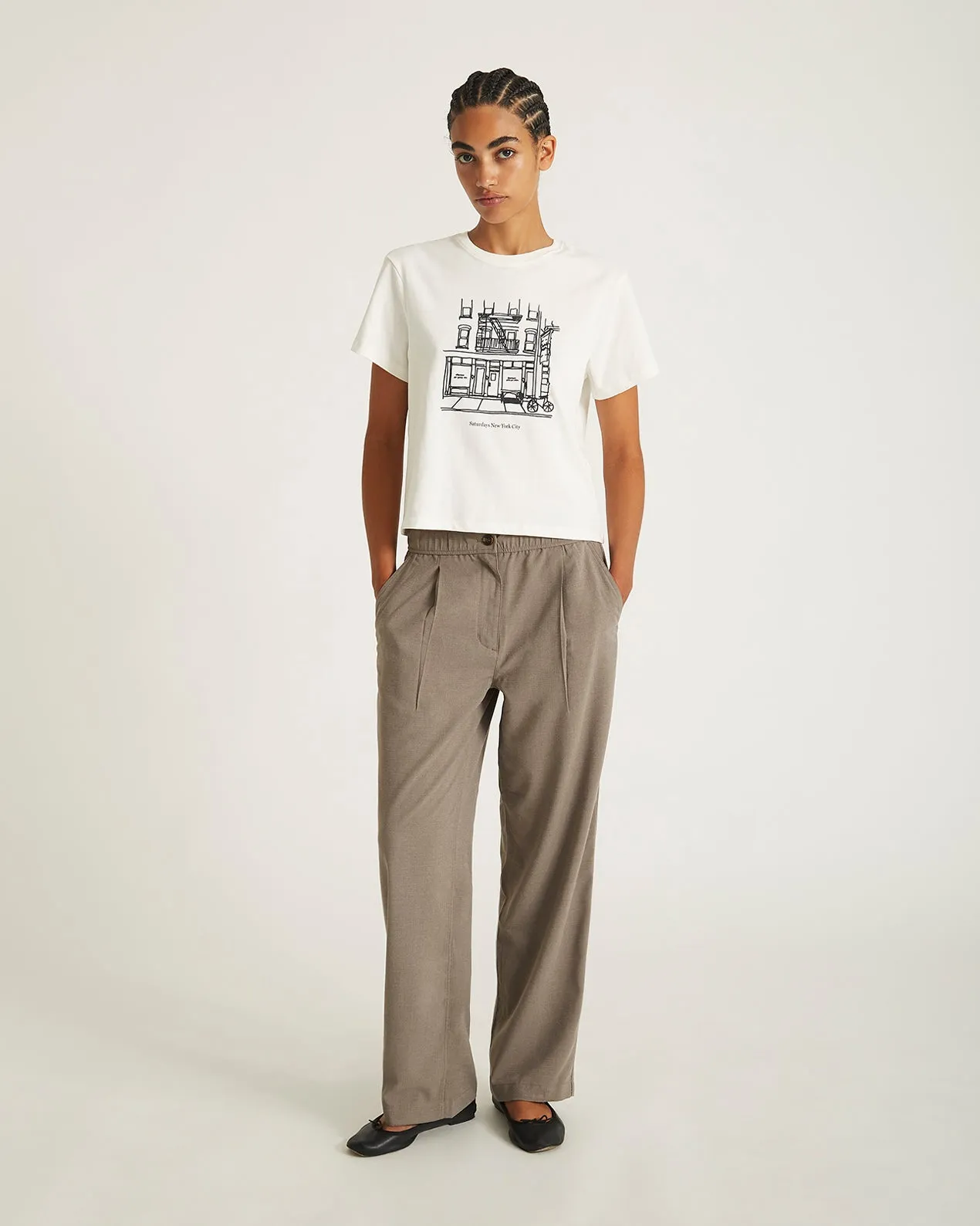 Cafe Standard SS Tee sold by Saturdays New York City product image thumbnail 2