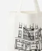 Cafe Sketch Canvas Tote sold by Saturdays New York City