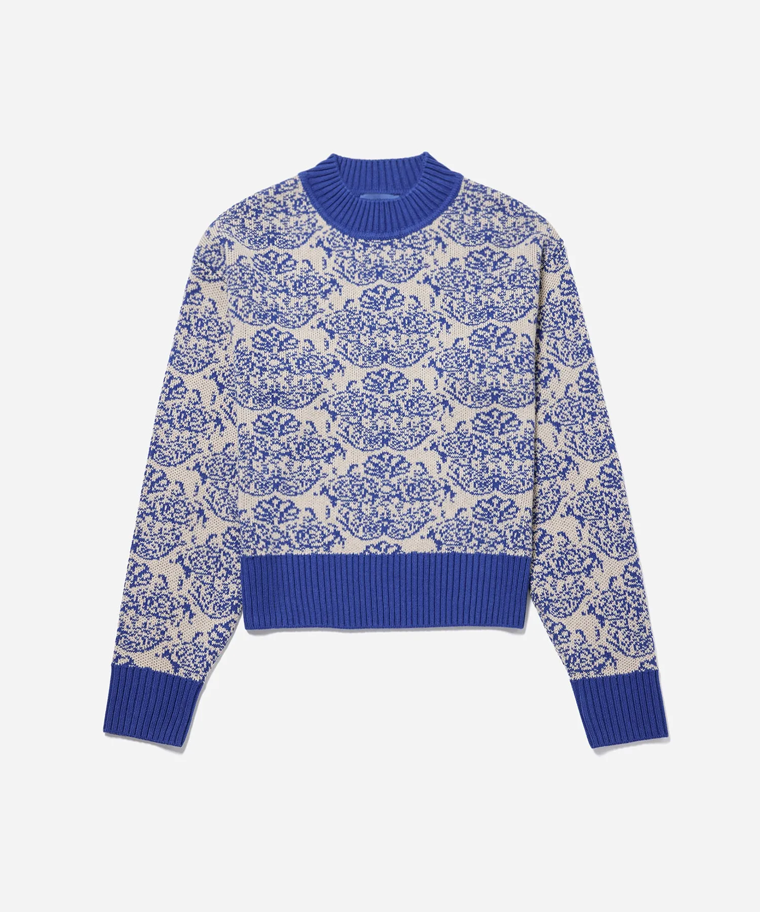 Varick Tapestry Mockneck Sweater sold by Saturdays New York City