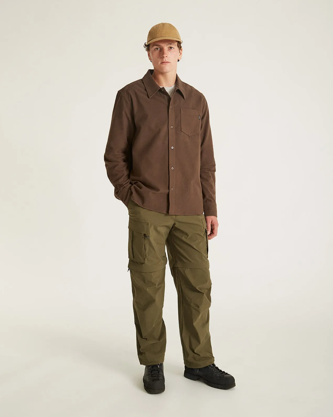 Broome Flannel Long Sleeve Shirt sold by Saturdays New York City product image thumbnail 2