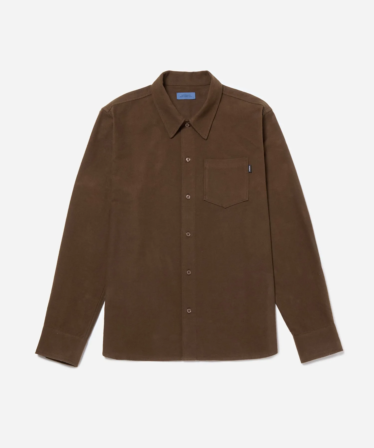 Broome Flannel Long Sleeve Shirt sold by Saturdays New York City