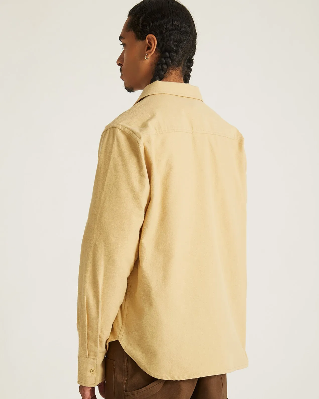 Broome Flannel Long Sleeve Shirt sold by Saturdays New York City product image thumbnail 4