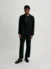 Wool Saxony 2Tuck Slacks sold by Saturdays New York City