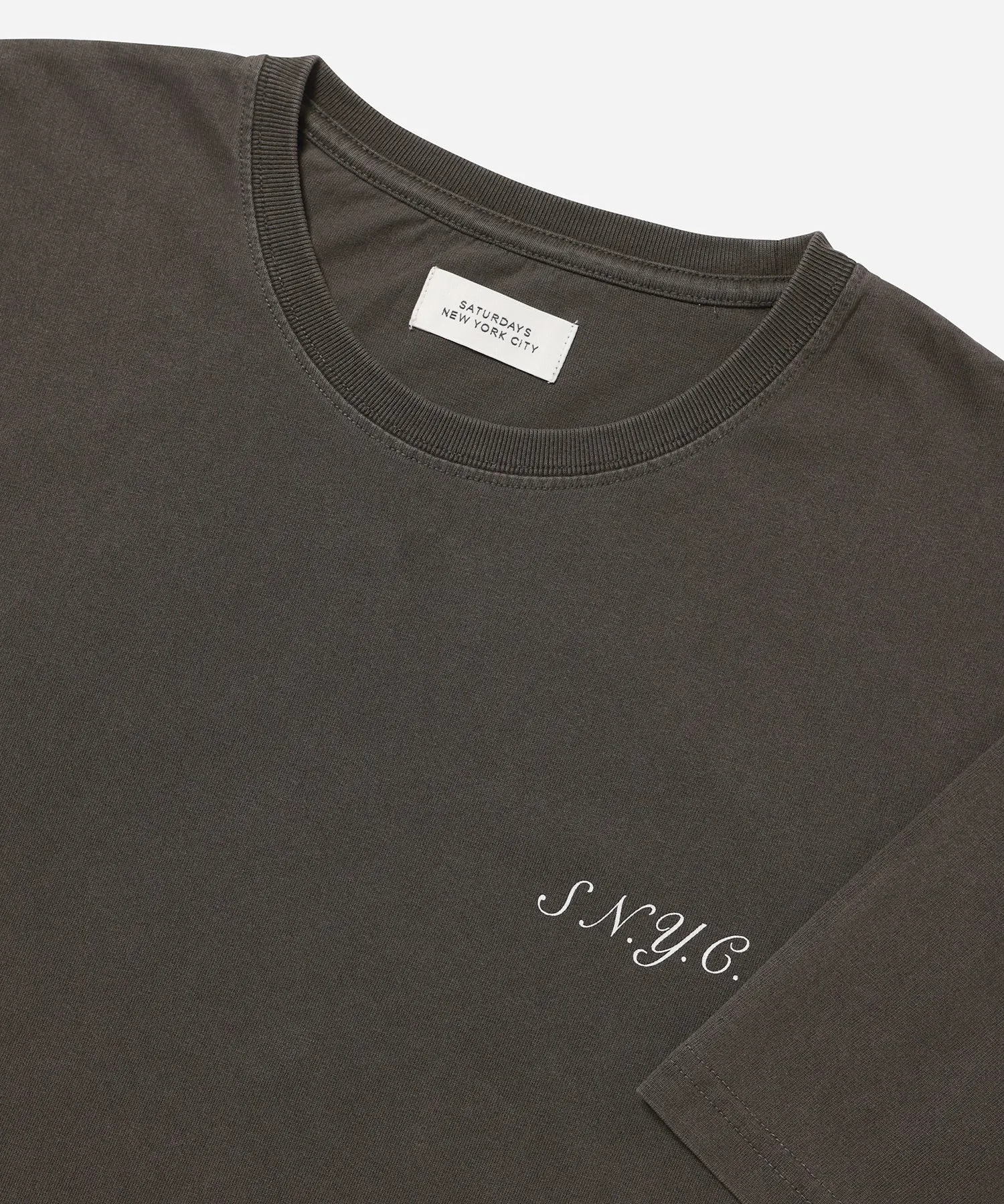 Pigment Dyed SS Tee sold by Saturdays New York City product image thumbnail 5