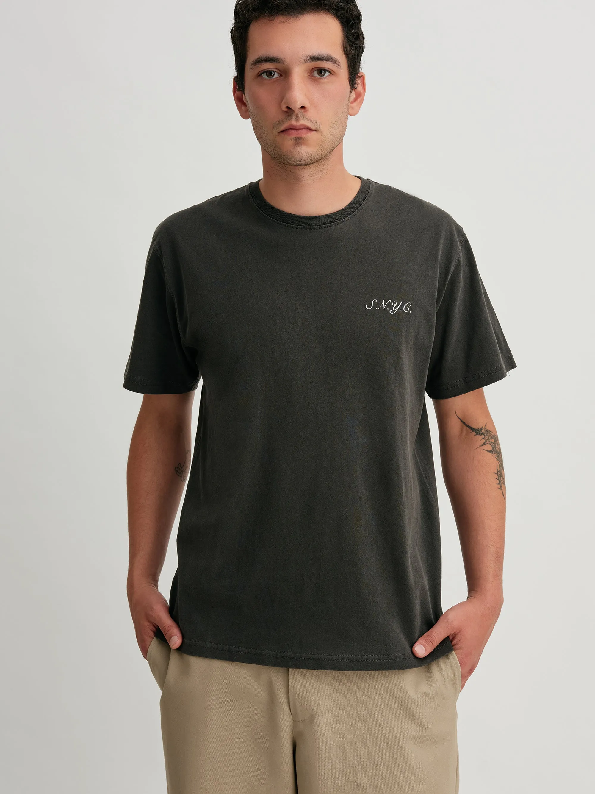 Pigment Dyed SS Tee sold by Saturdays New York City product image thumbnail 3