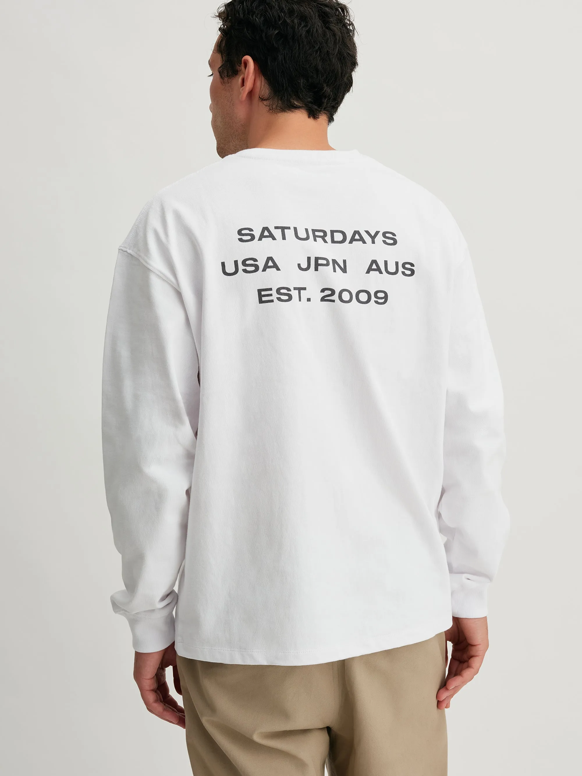 Max Weight LS Tee sold by Saturdays New York City product image thumbnail 4