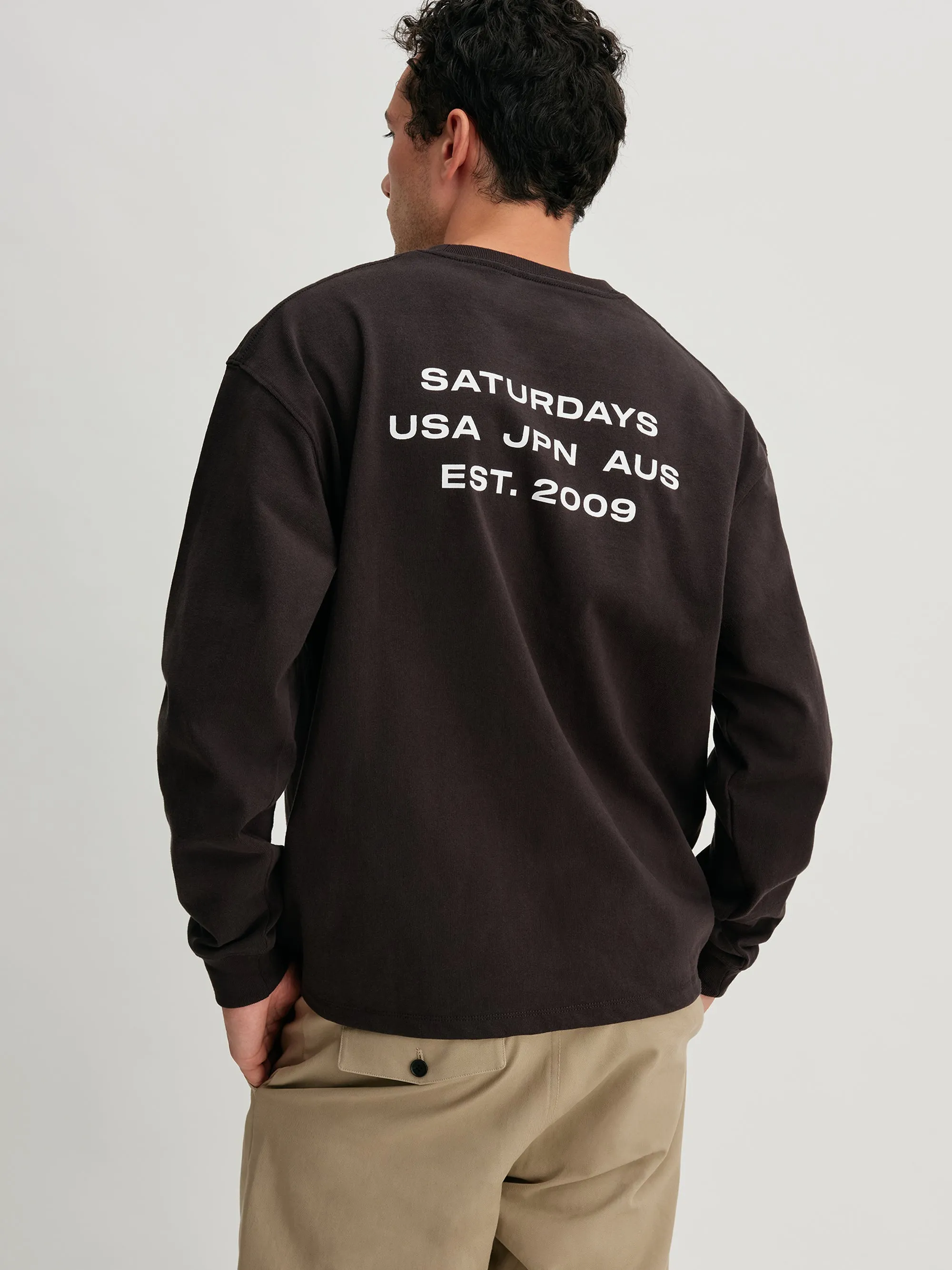 Max Weight LS Tee sold by Saturdays New York City product image thumbnail 4