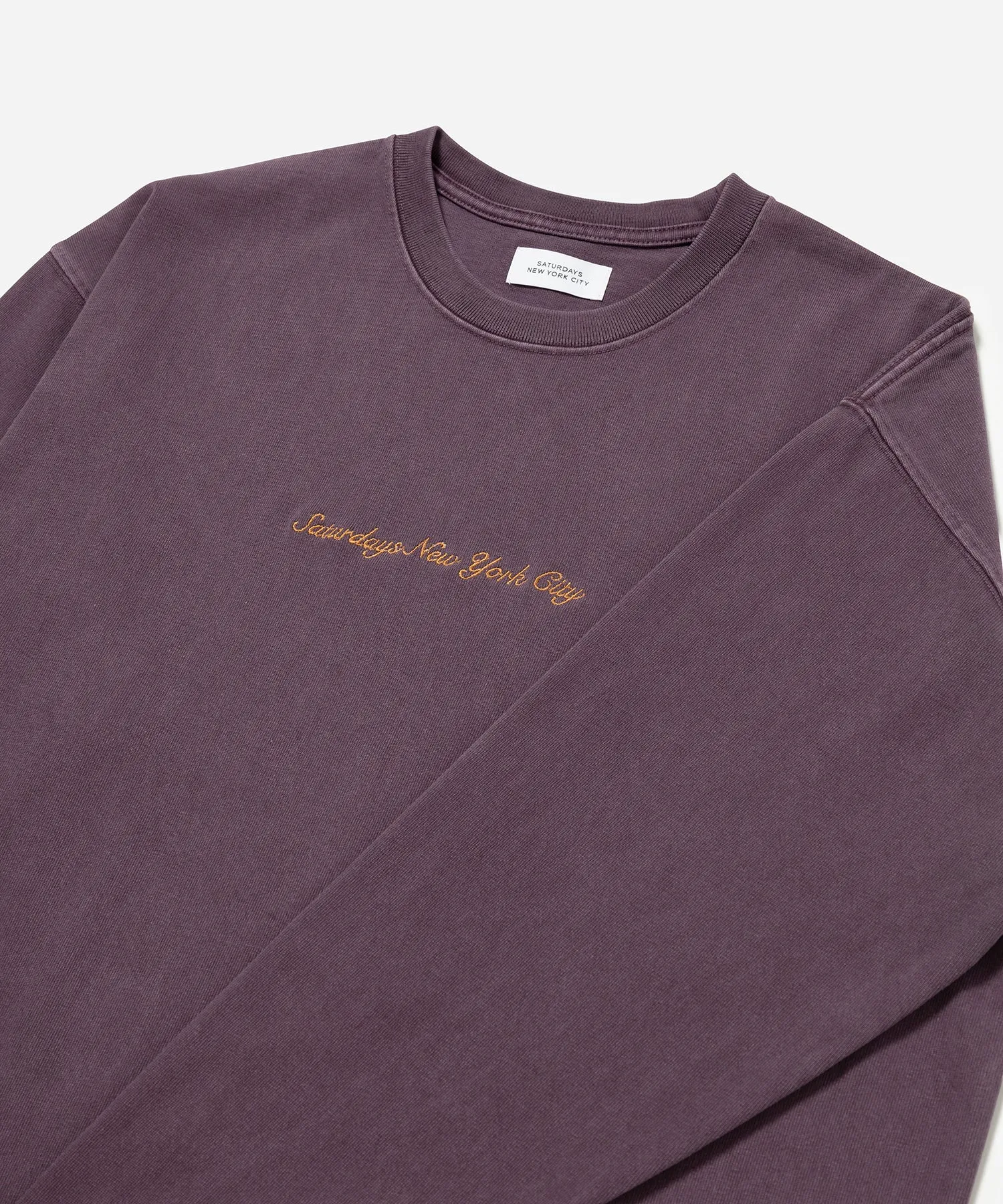Heavy Weight Pigment LS Tee sold by Saturdays New York City product image thumbnail 5