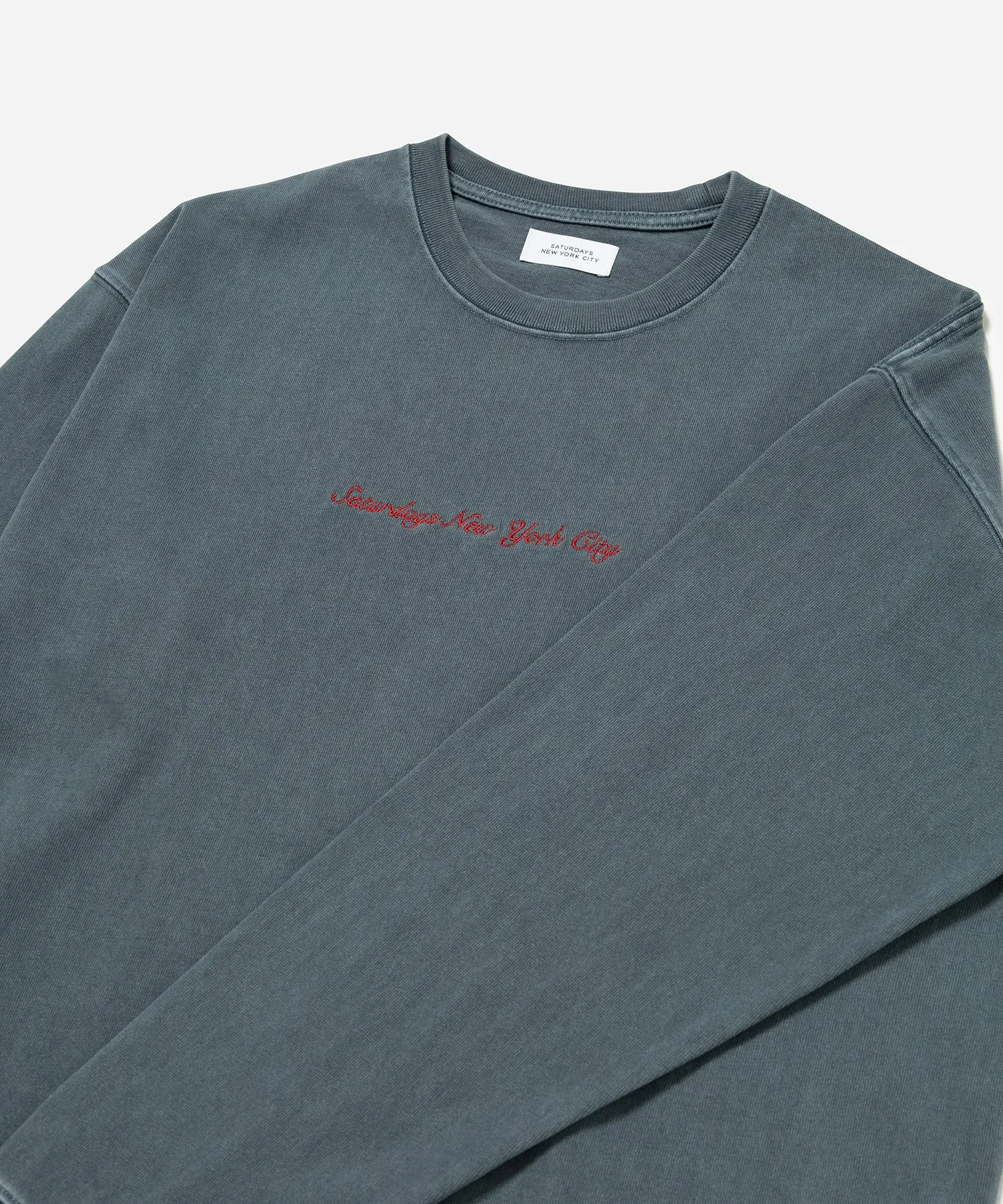 Heavy Weight Pigment LS Tee sold by Saturdays New York City product image thumbnail 5