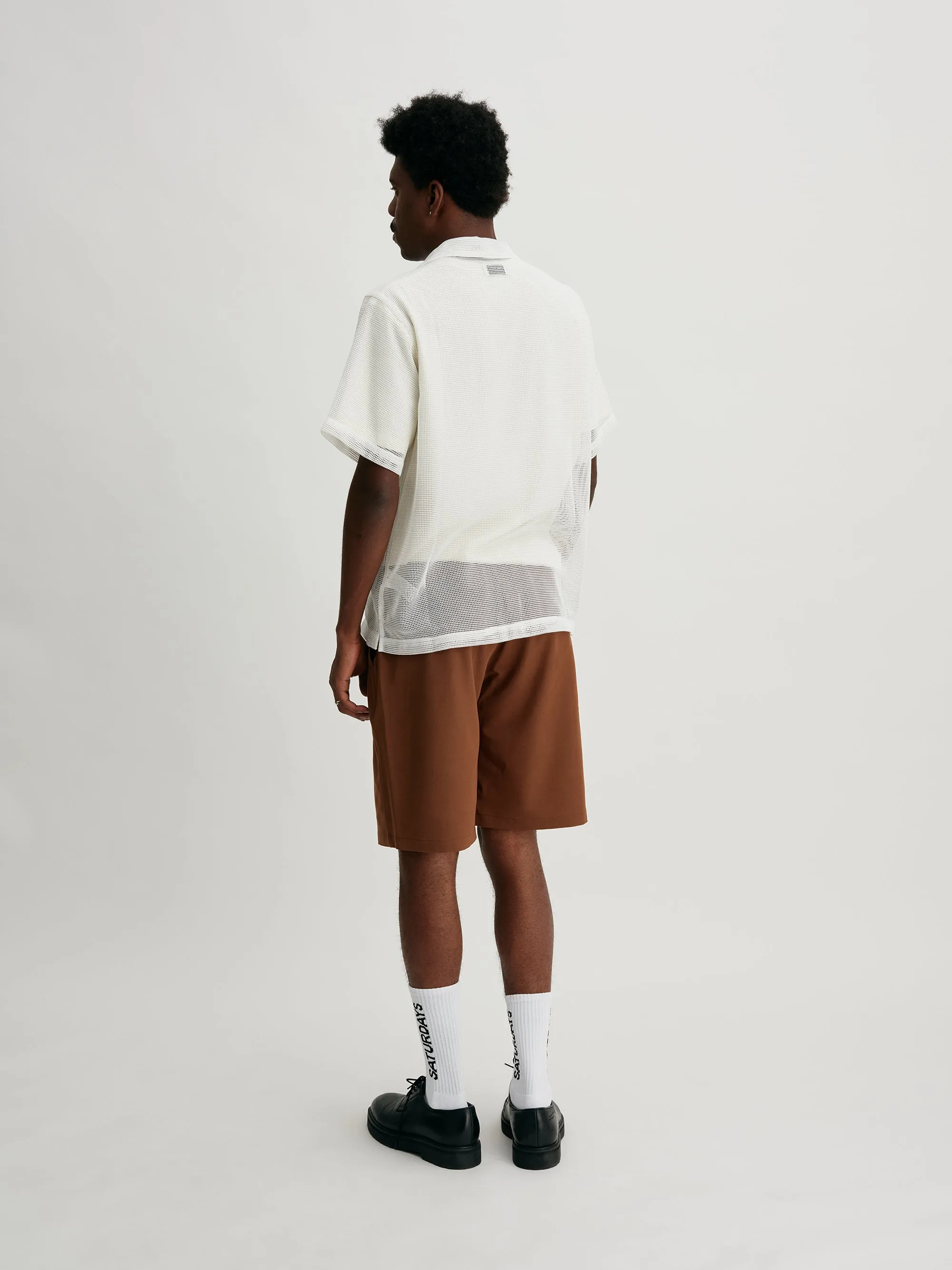 Canty Mesh Short Sleeve Shirt sold by Saturdays New York City product image thumbnail 4