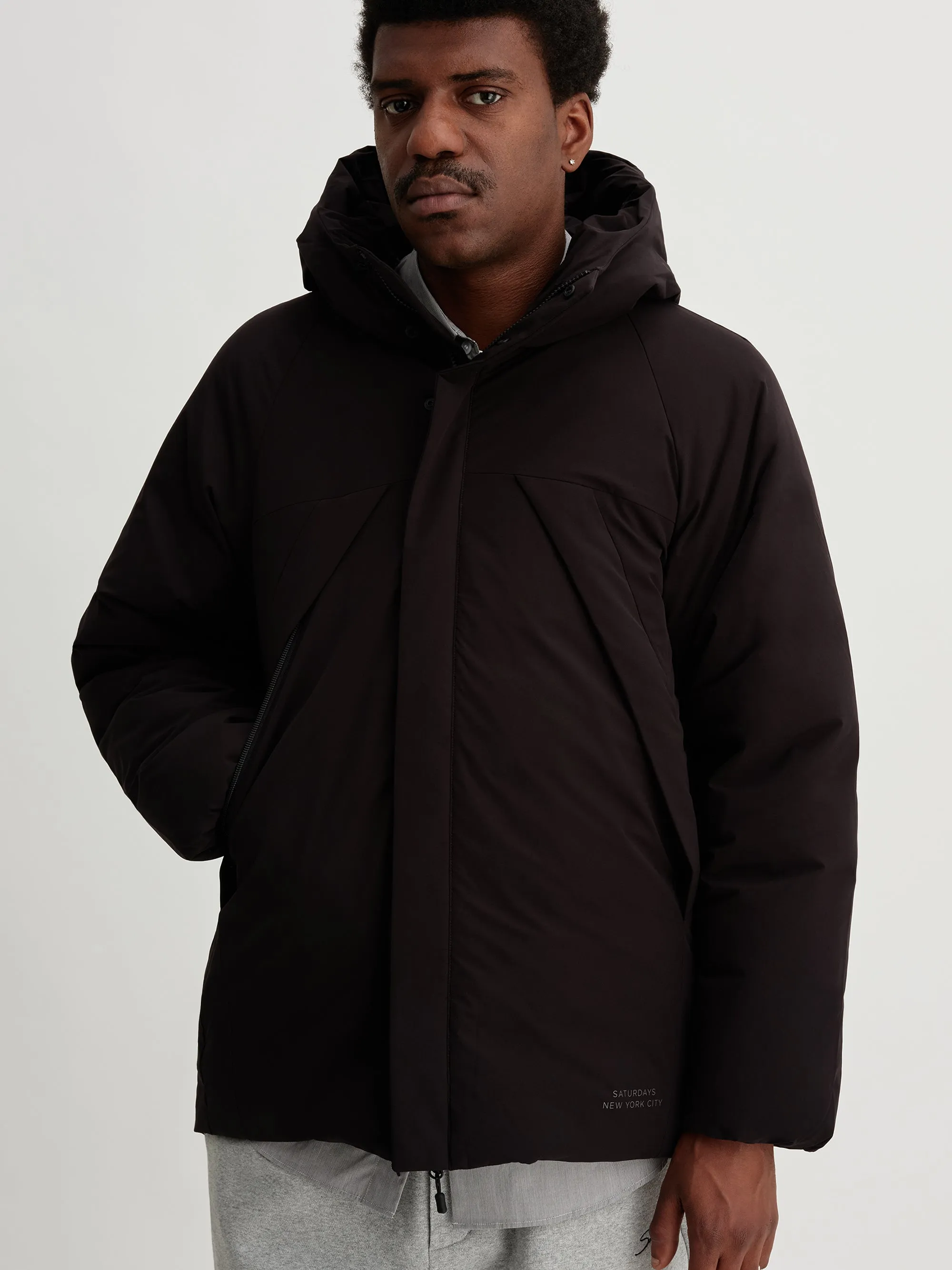 Allied Down Hooded Blouson sold by Saturdays New York City product image thumbnail 3