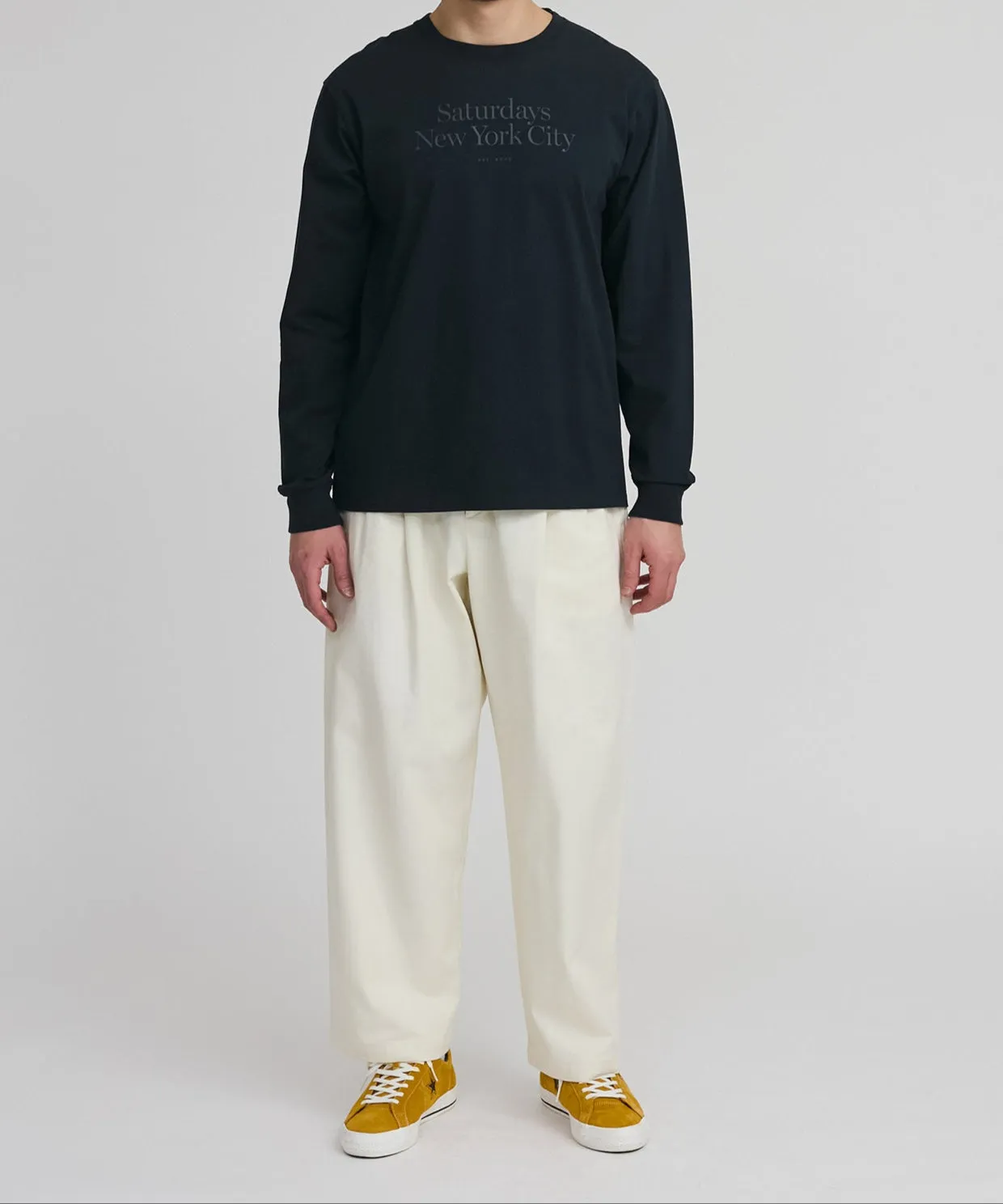 George Twill Wide Pant sold by Saturdays New York City product image thumbnail 2