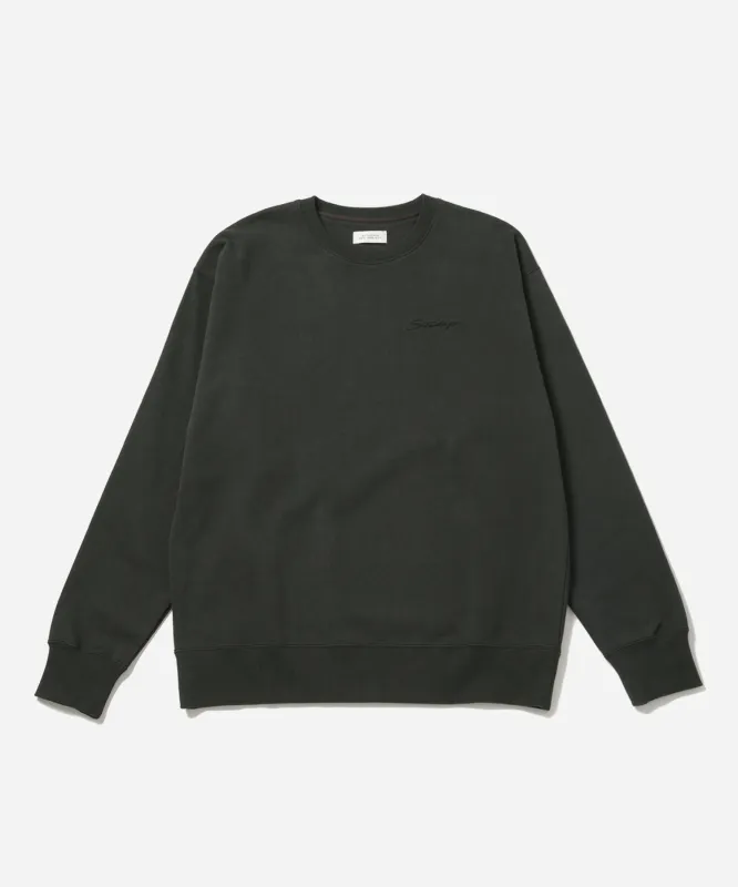 Bowery Script Embroidered Crew sold by Saturdays New York City