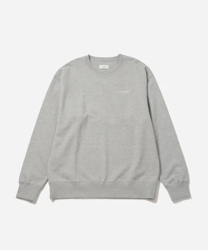 Bowery Script Embroidered Crew sold by Saturdays New York City
