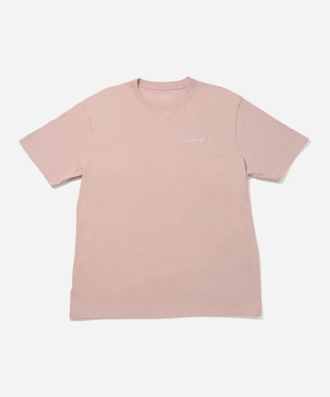 Script Embroidered SS Tee sold by Saturdays New York City