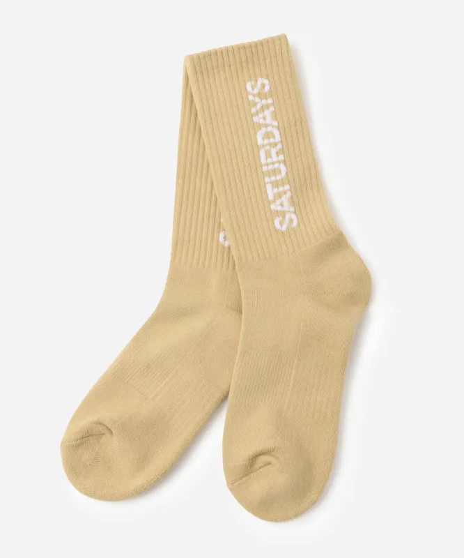 Logo Sock sold by Saturdays New York City