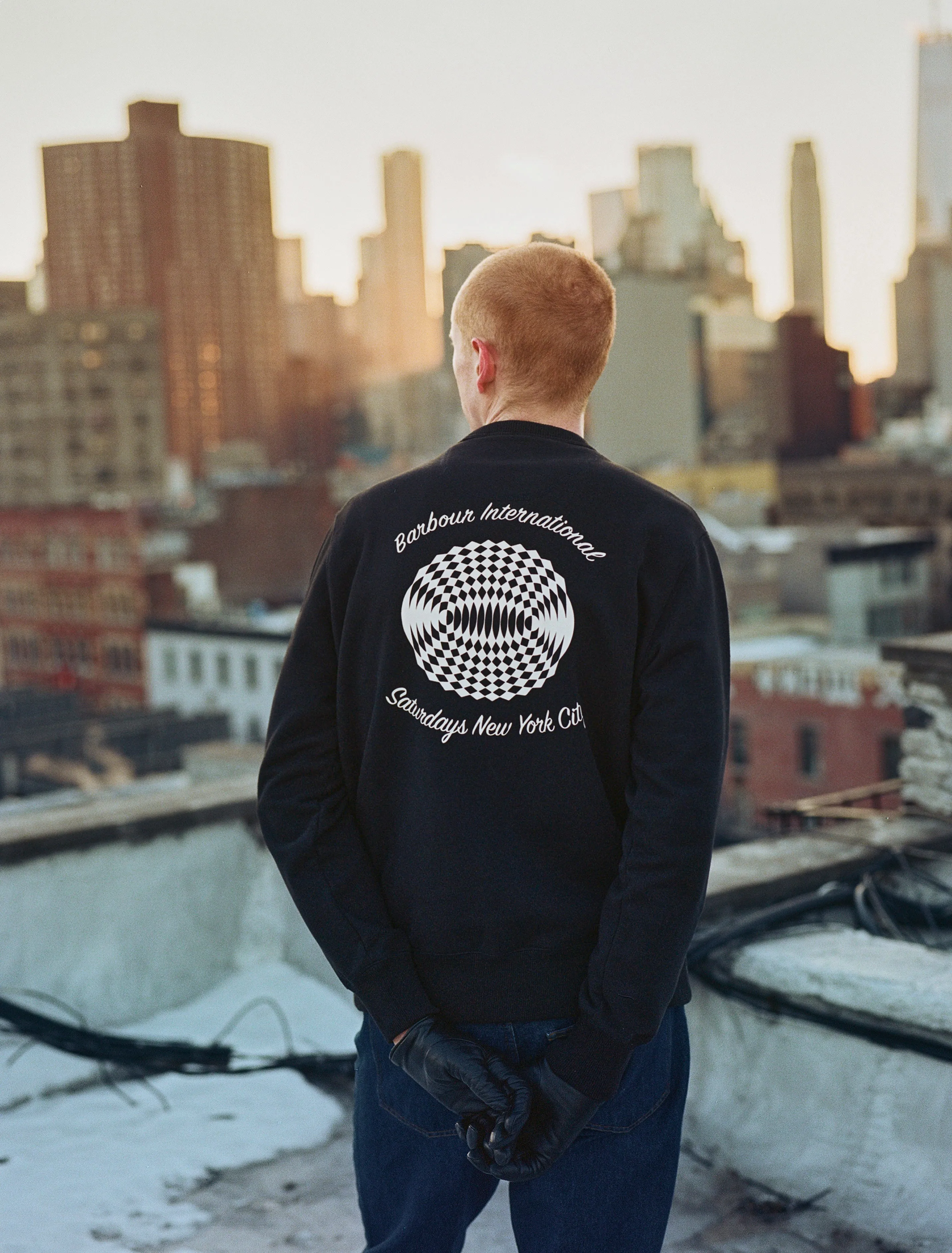 Barbour x SNYC Graphic Sweatshirt sold by Saturdays New York City