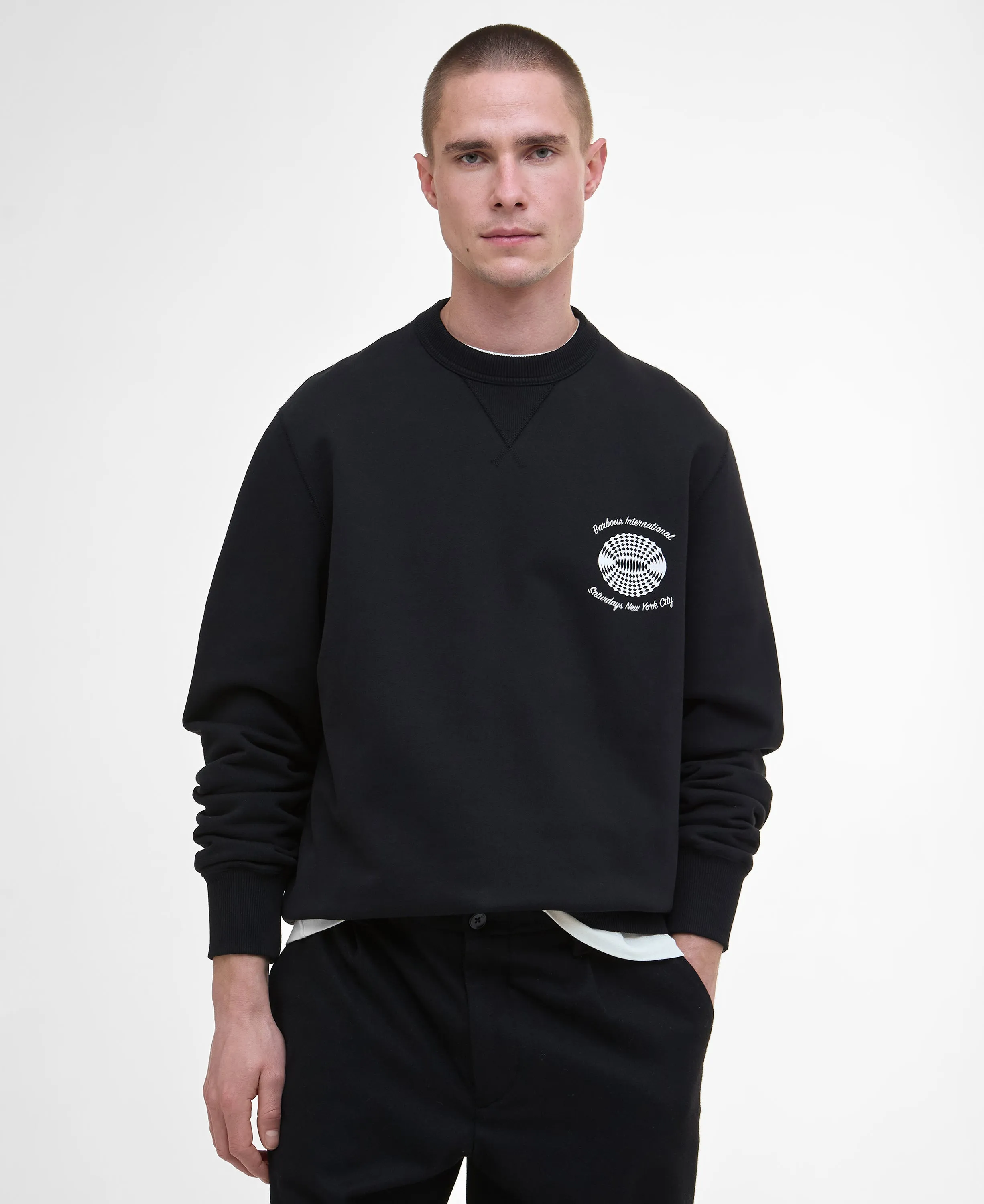 Barbour x SNYC Graphic Sweatshirt sold by Saturdays New York City product image thumbnail 3