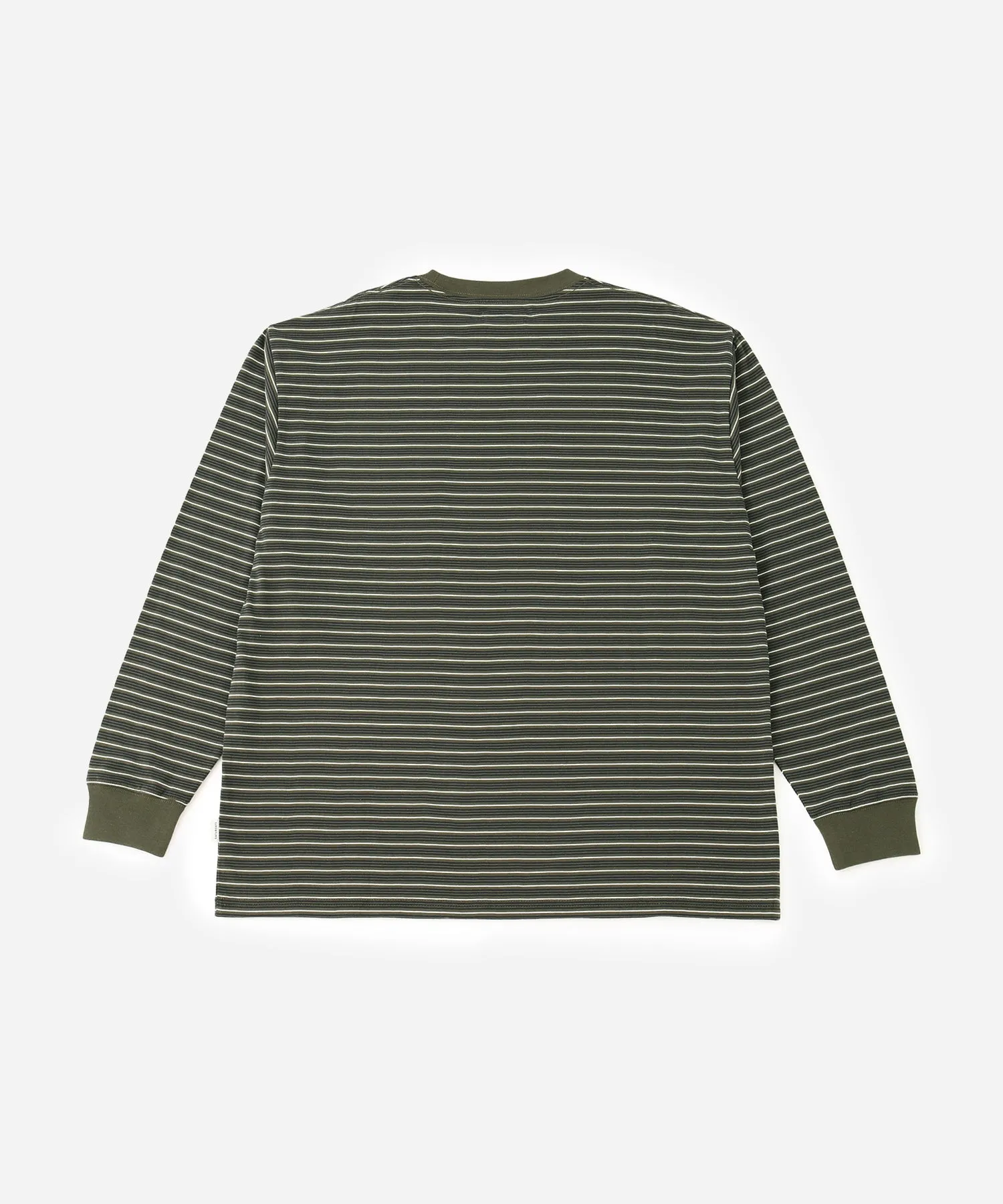 Multi Border Relaxed LS Tee sold by Saturdays New York City product image thumbnail 4