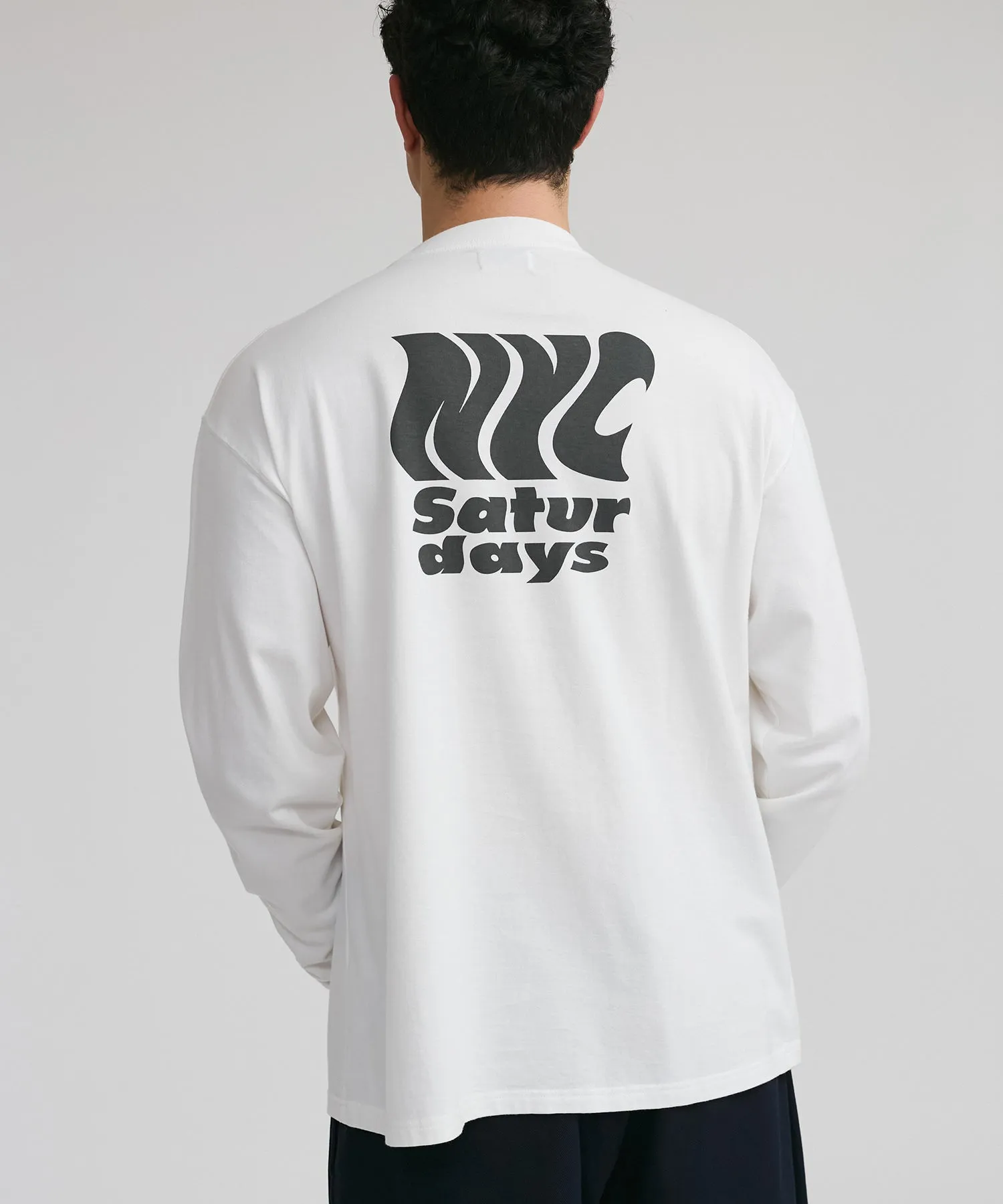 Wavy Saturdays LS Tee sold by Saturdays New York City product image thumbnail 3