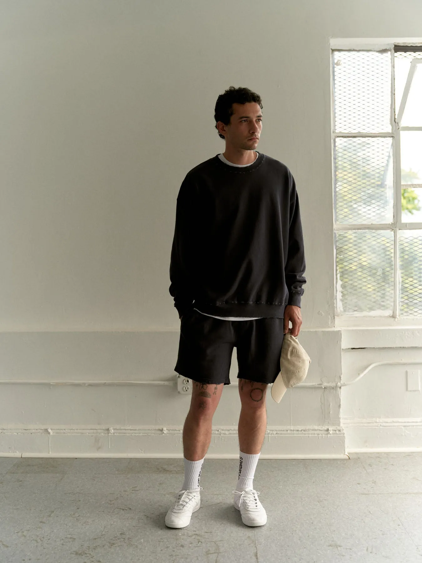 Austin Garment Dyed Sweat Short sold by Saturdays New York City product image thumbnail 3