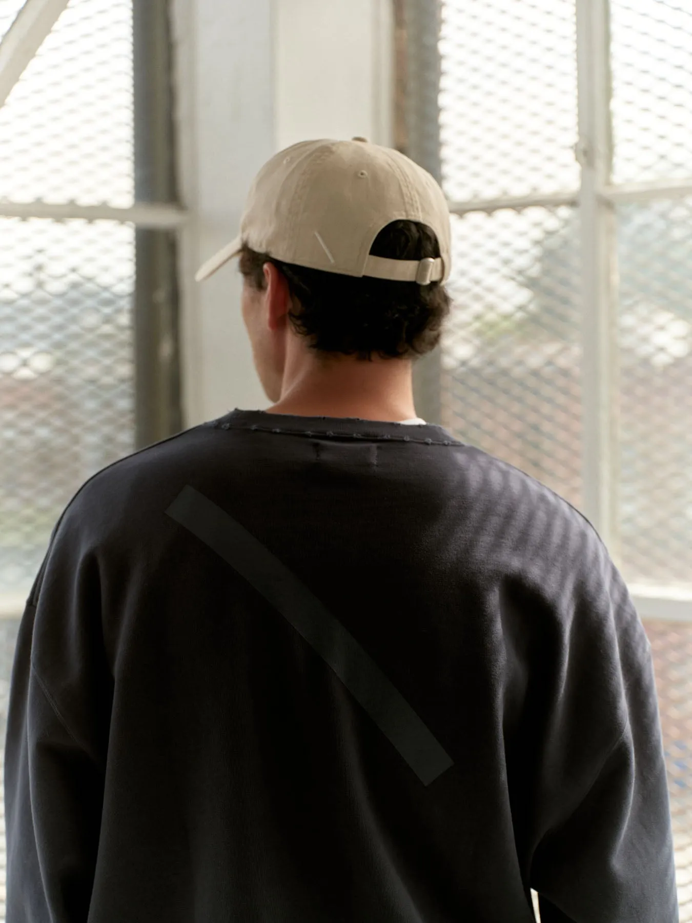 Bowery Garment Dyed Slash Crew sold by Saturdays New York City product image thumbnail 3