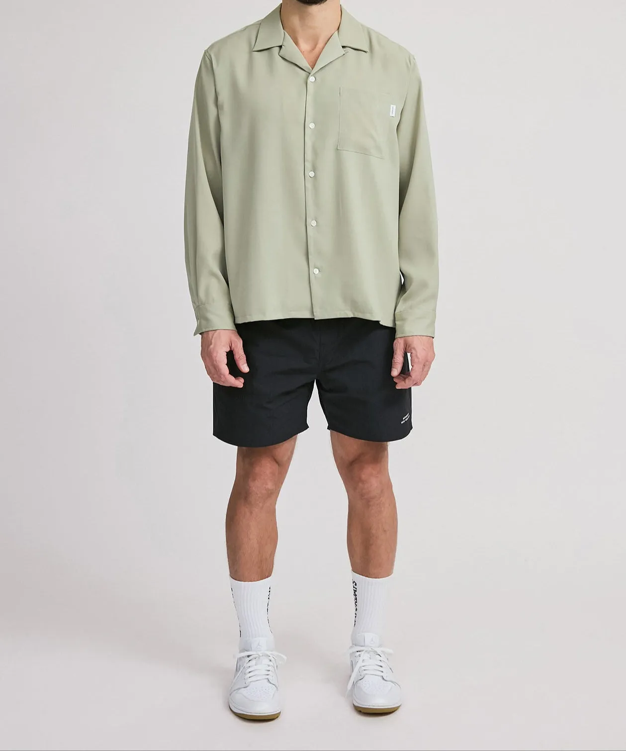 Marco Peach Skin LS Shirt sold by Saturdays New York City product image thumbnail 3