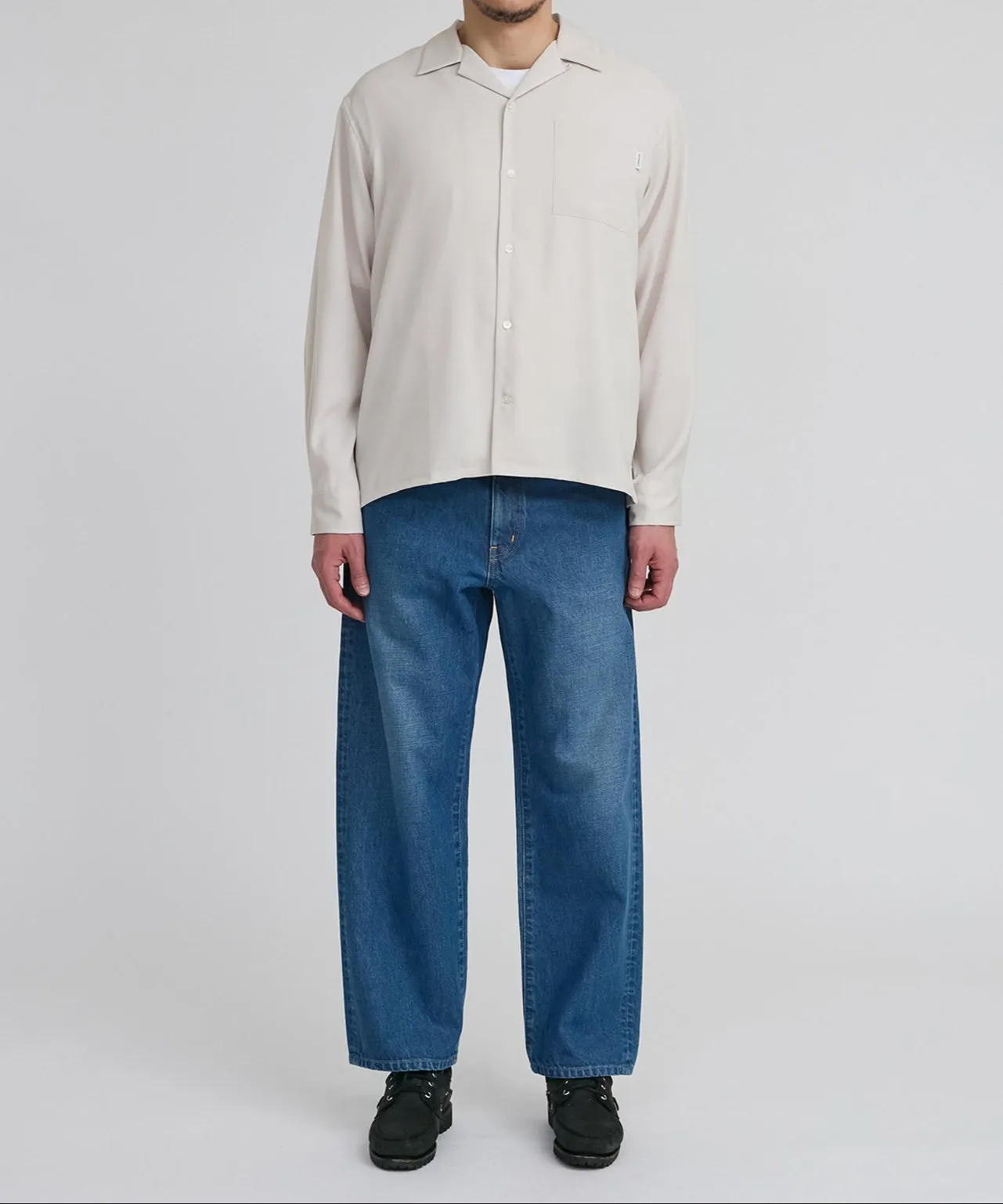 Marco Peach Skin LS Shirt sold by Saturdays New York City product image thumbnail 3