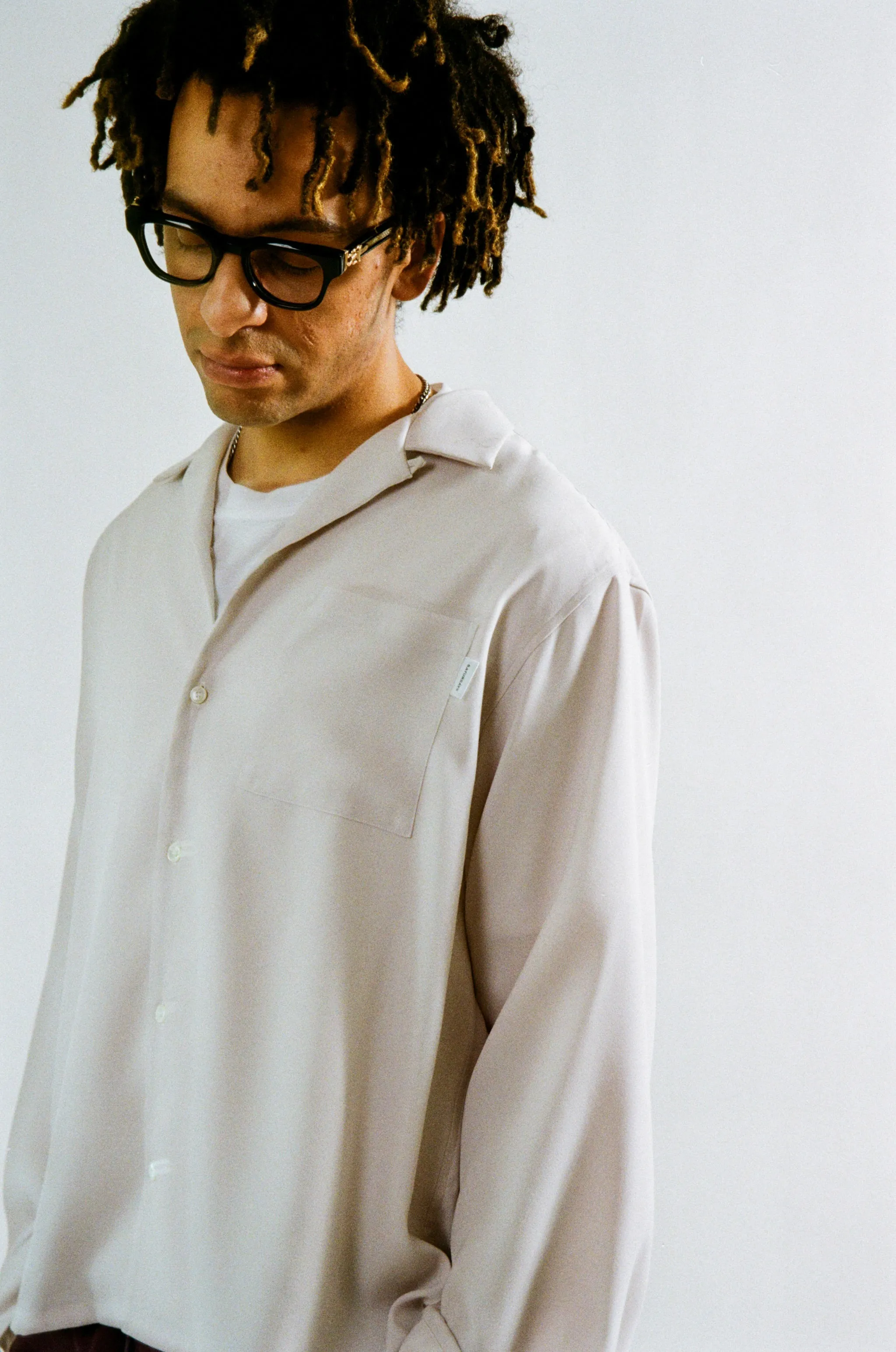 Marco Peach Skin LS Shirt sold by Saturdays New York City product image thumbnail 2