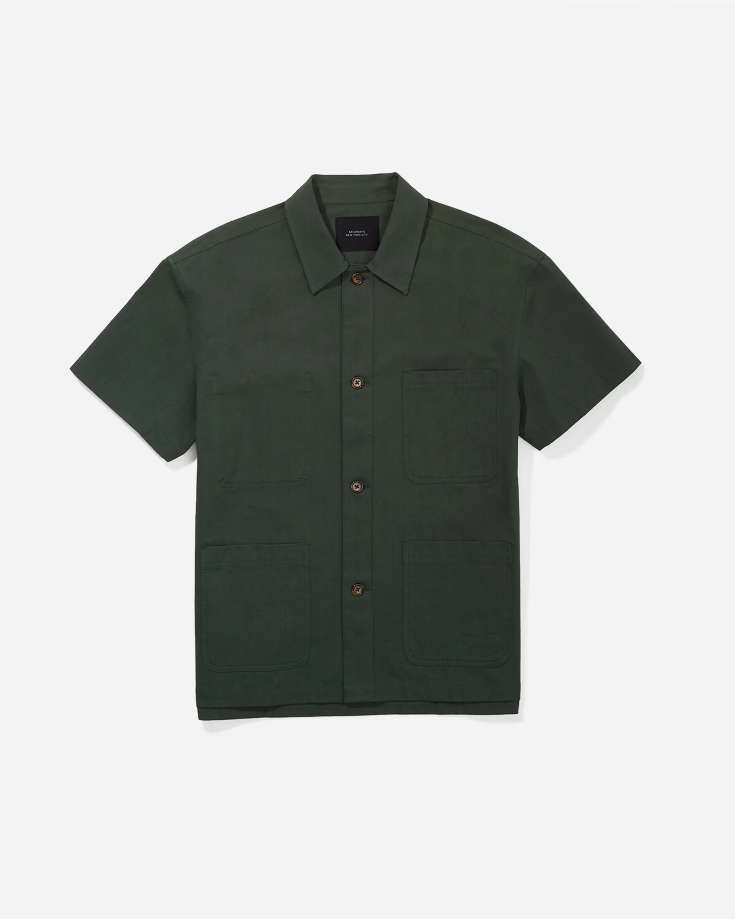 Driessen Short Sleeve Workshirt sold by Saturdays New York City