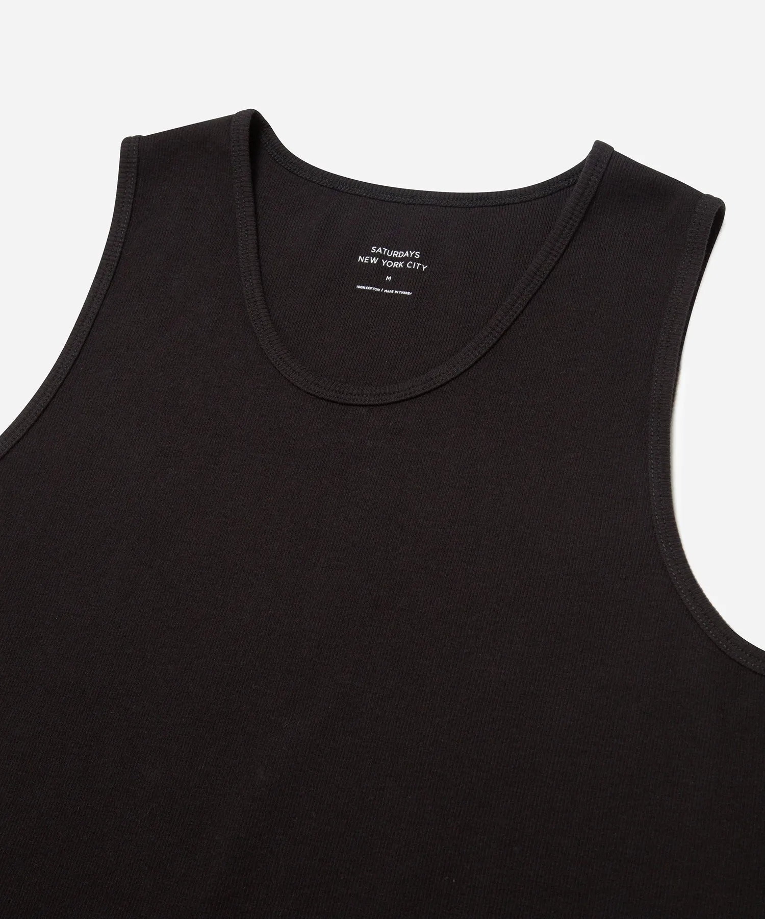 Cotton Rib Tank sold by Saturdays New York City product image thumbnail 3