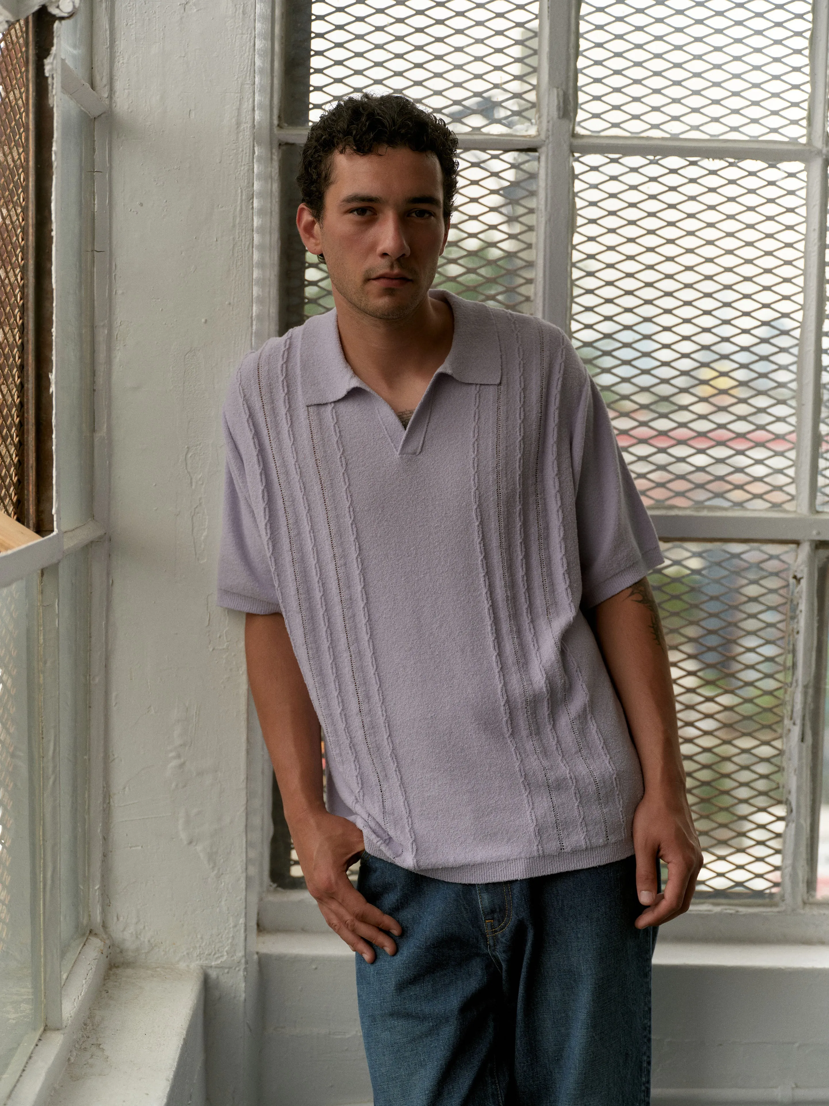 Skipper Polo SS Sweater sold by Saturdays New York City