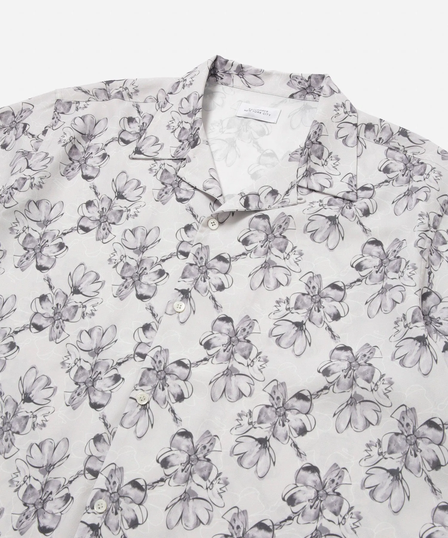 Canty Floral Printed SS Shirt sold by Saturdays New York City product image thumbnail 3