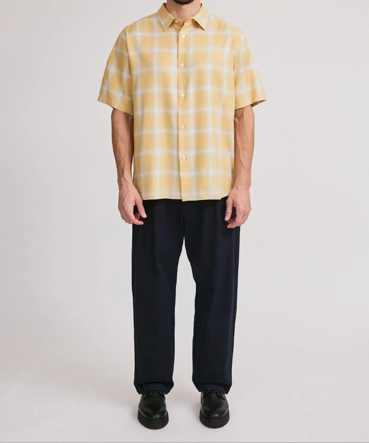 Bruce Checked SS Shirt sold by Saturdays New York City product image thumbnail 3